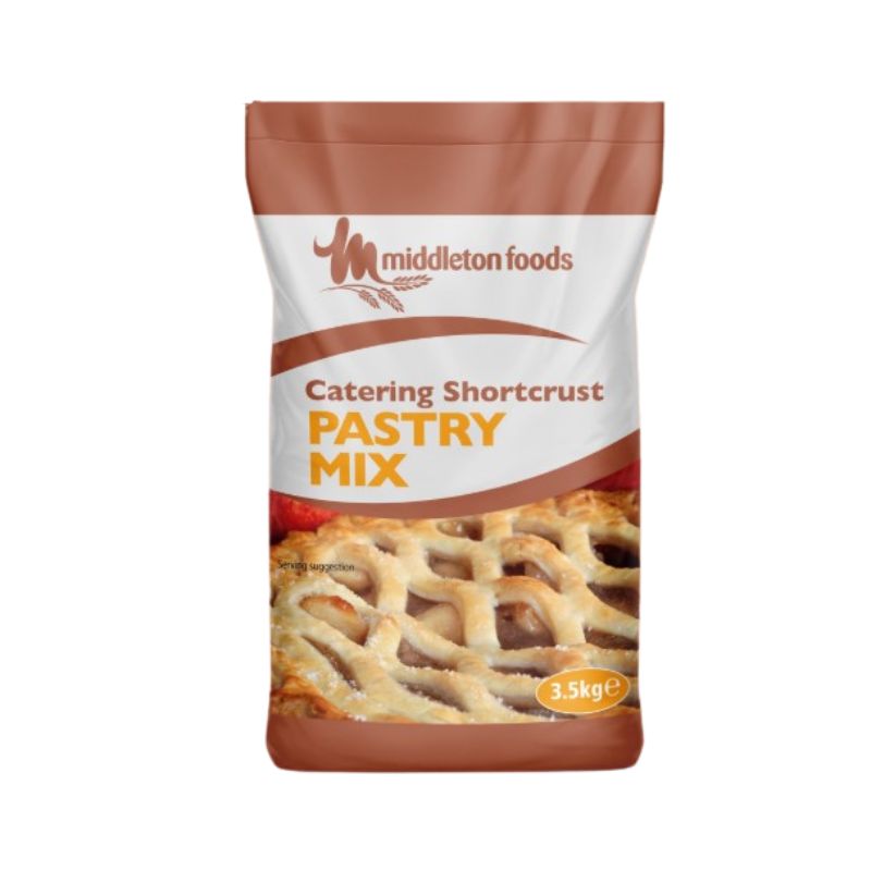 Middleton Foods Pastry Mix Shortcrust Catering For Professional Kitchens Foodservice 3.5kg 1 x 3.5kg