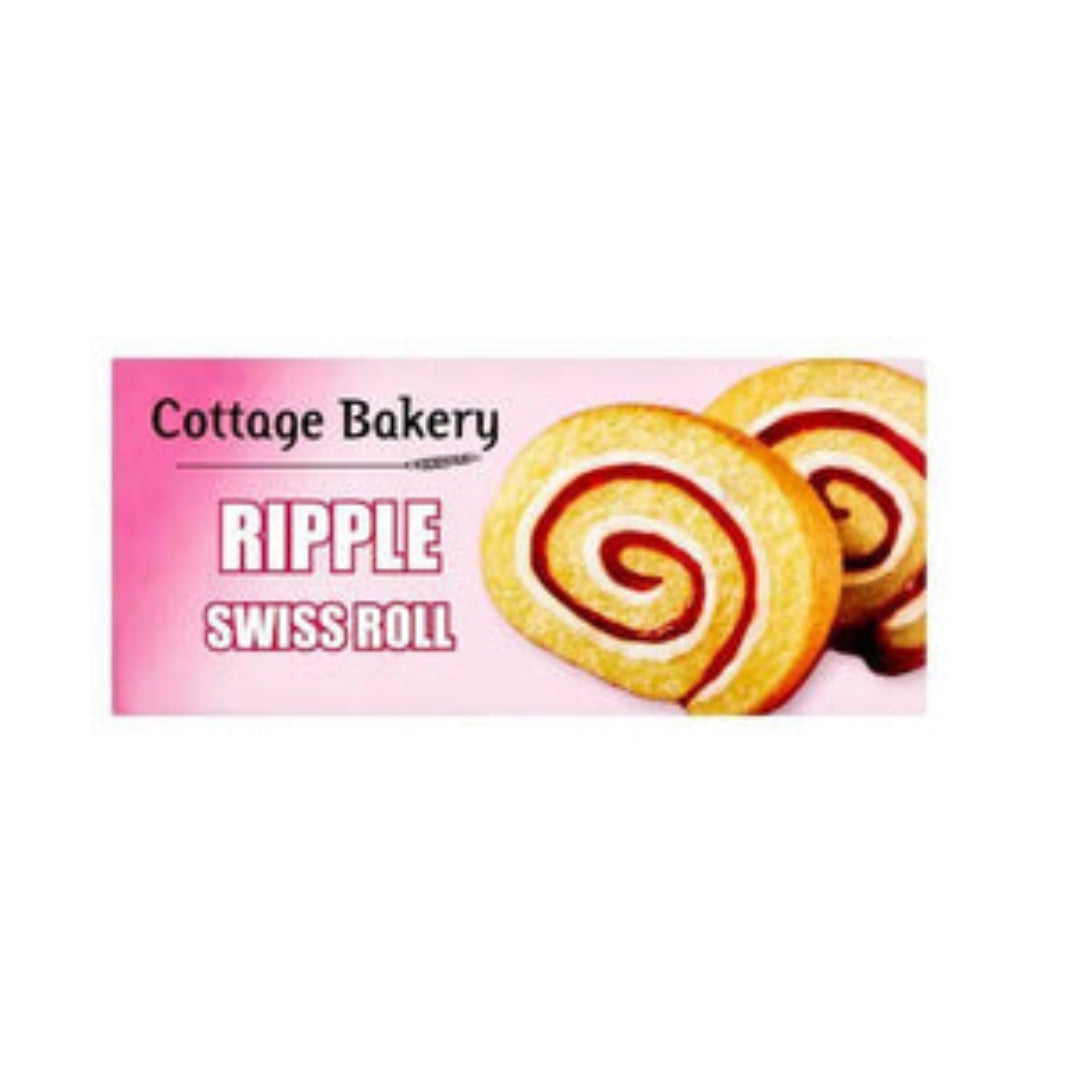 Cottage Bakery Ripple Swiss Roll 200g – 6 x 200g