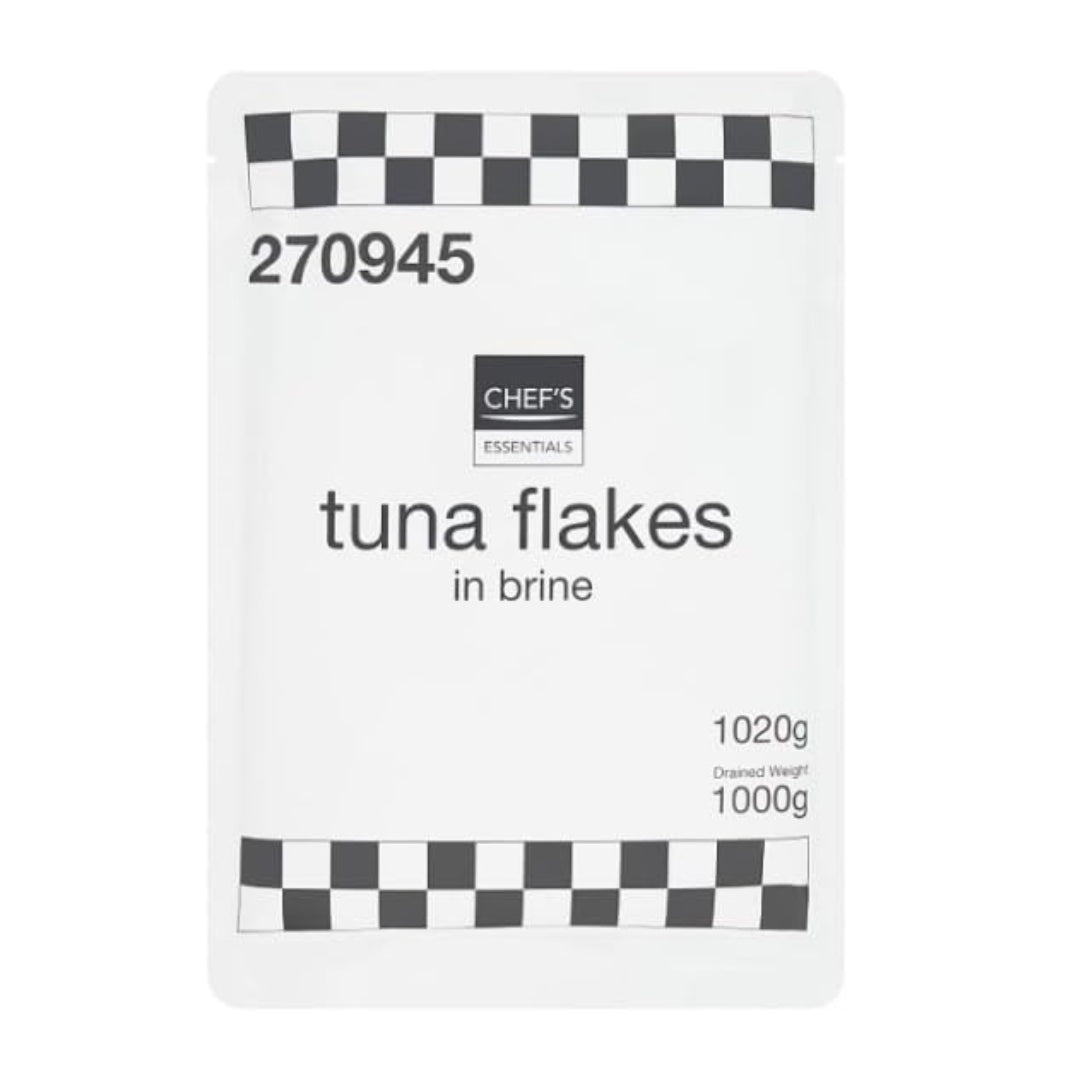 Chef's Essentials Tuna Flakes in Brine 1020g – 1 x 1020g