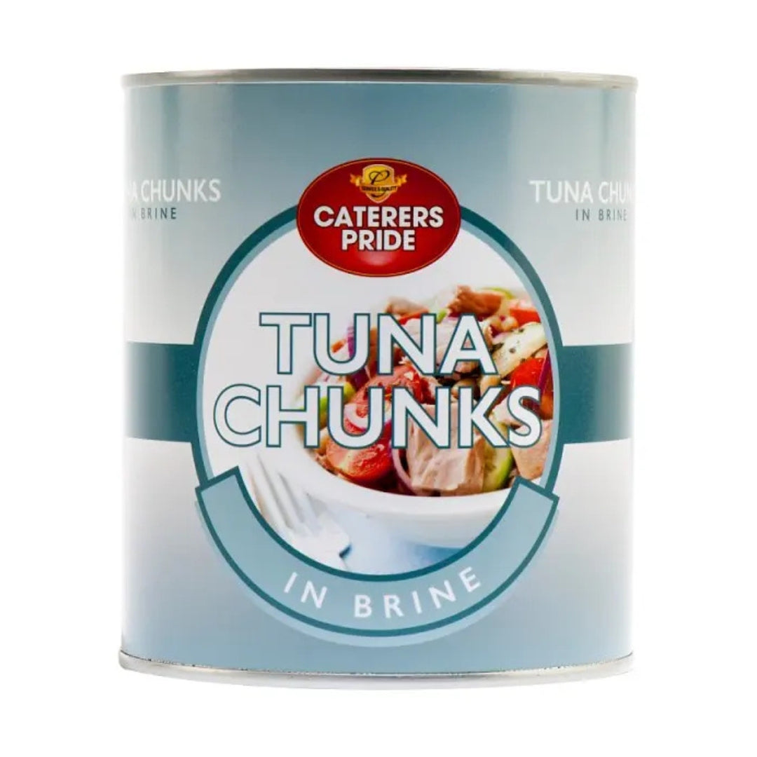 Caterers Pride Tuna Chunks In Brine 400g Catering Size Multi Pack 6 X 400g For Professional Kitchens
