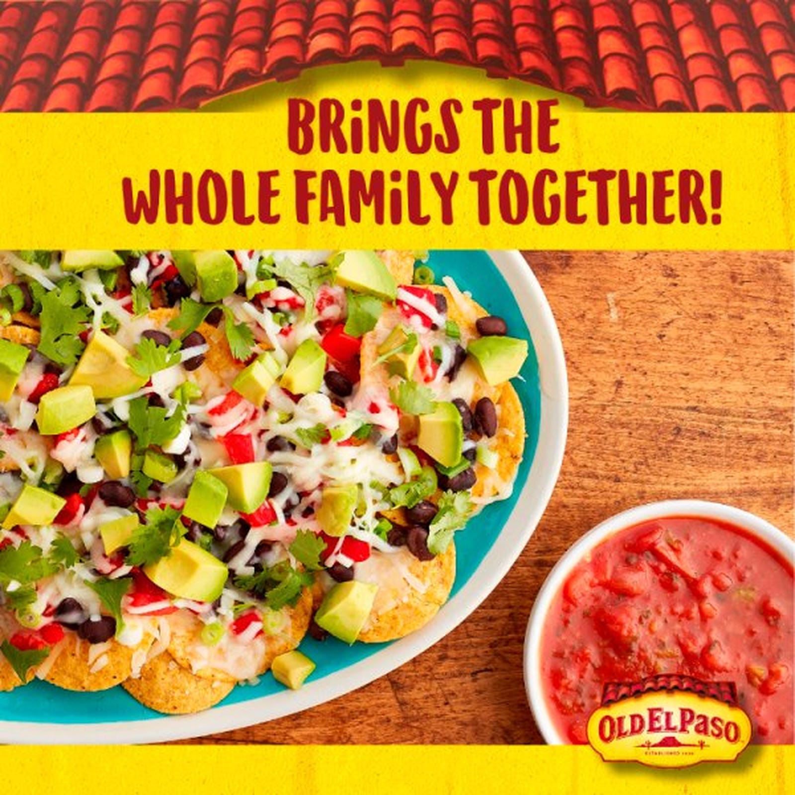 Old El Paso Original Cheesy Baked Nacho Kit 505g