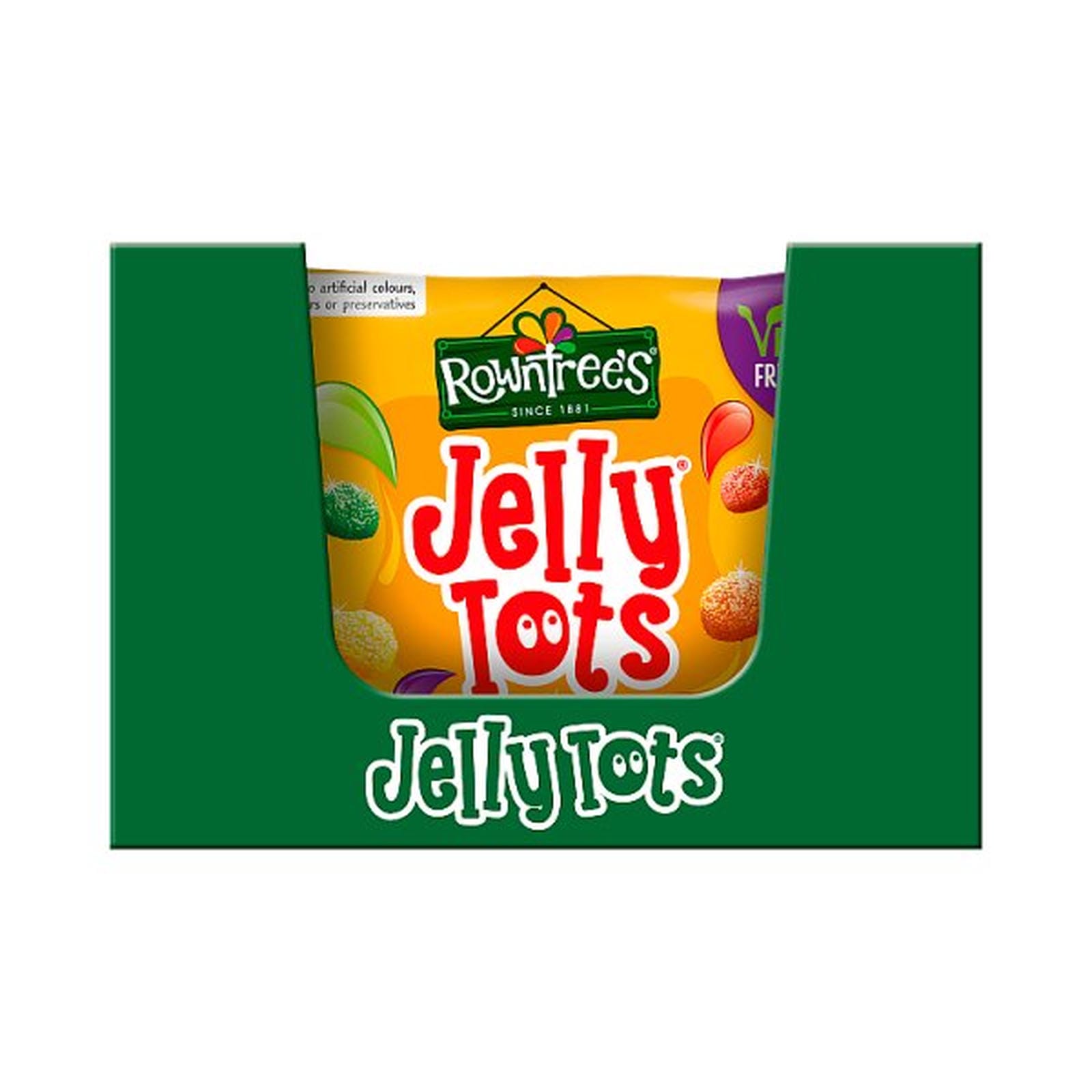 Rowntree's Jelly Tots Sweets Bag 42g