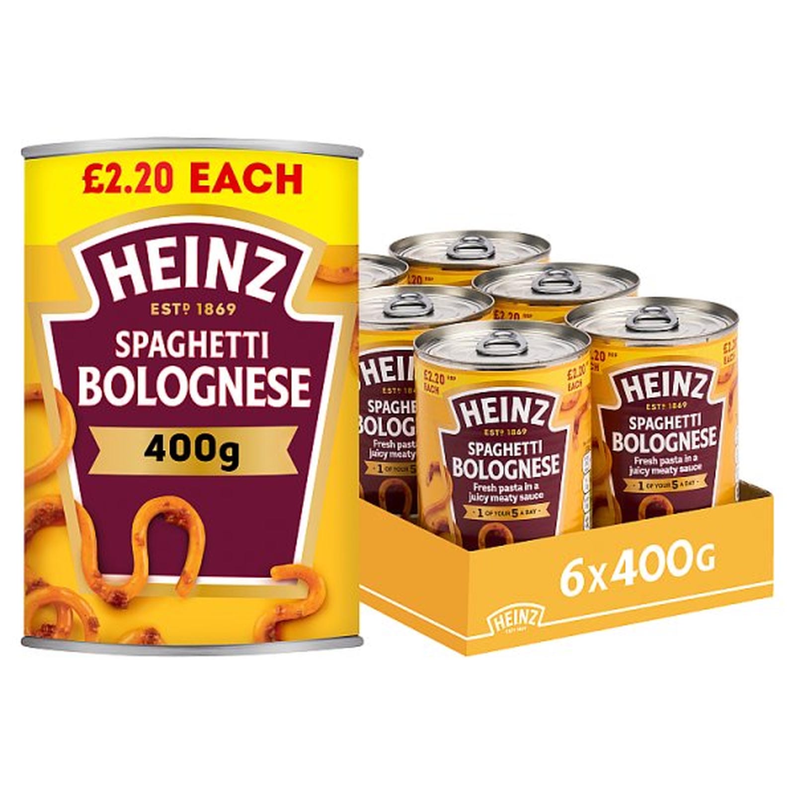 Heinz Spaghetti Bolognese PMP 400g