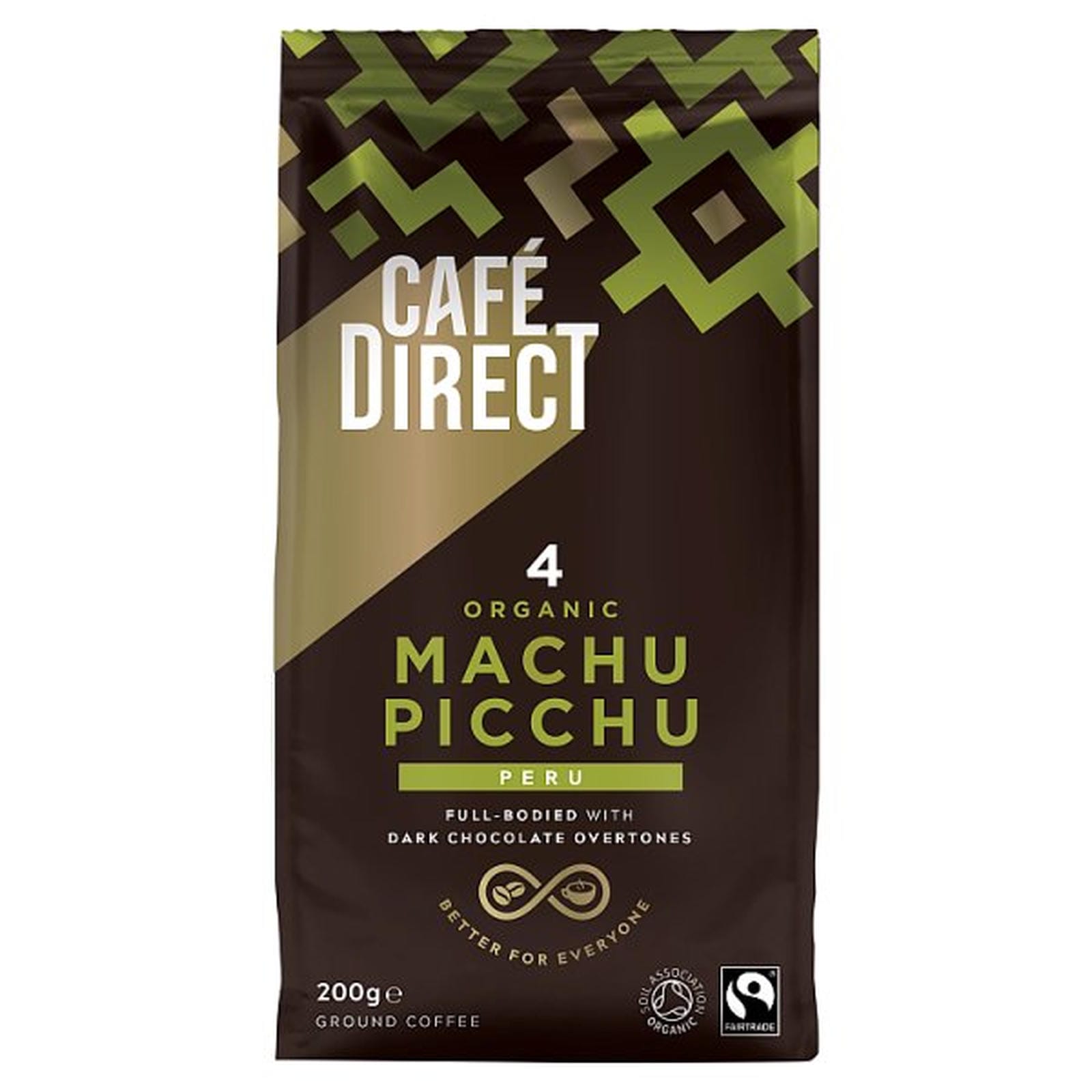 Cafédirect Organic Machu Picchu Ground Coffee 200g