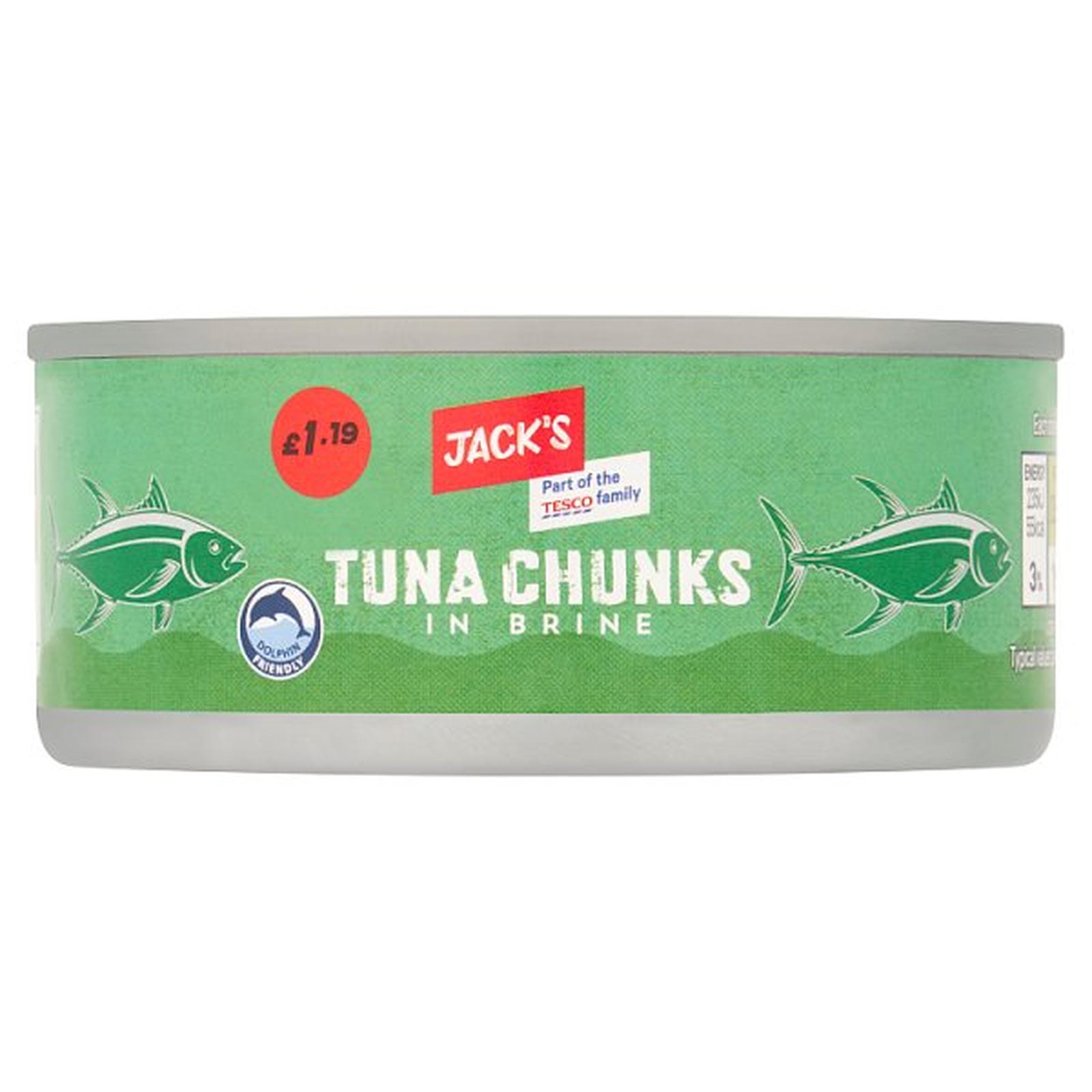Jack's Tuna Chunks in Brine 145g