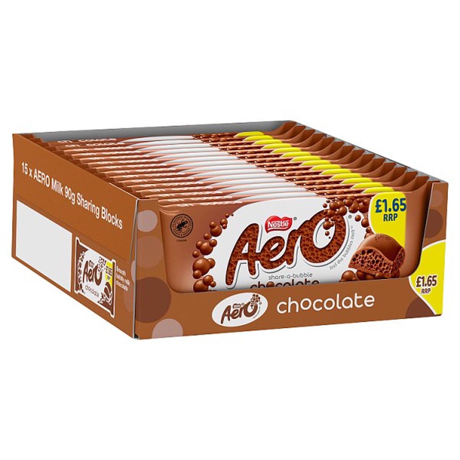 Aero Milk Chocolate Sharing Bar 90g PMP £1.50