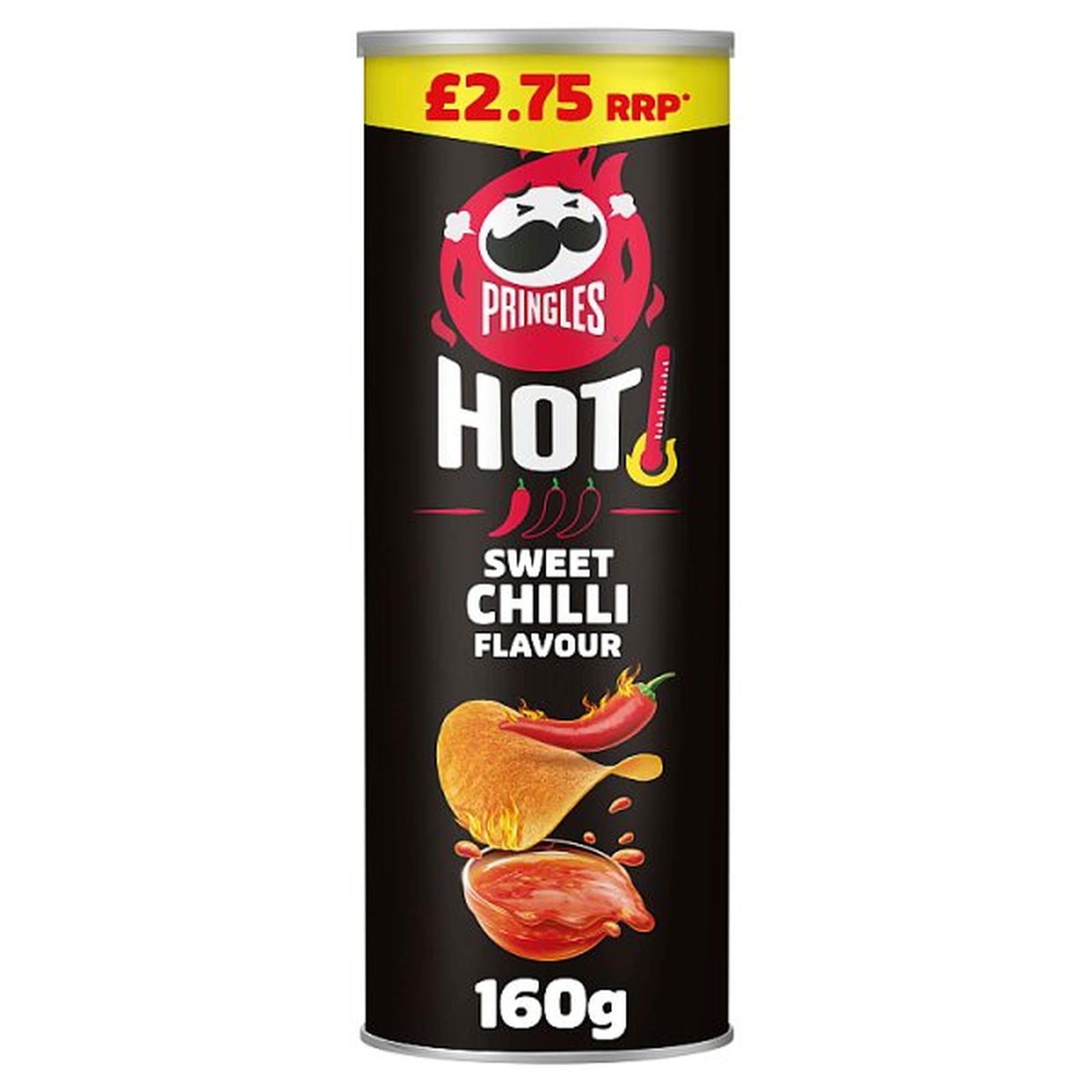 Pringles Hot Sweet Chilli Sharing Crisps 6x160g PMP £2.75