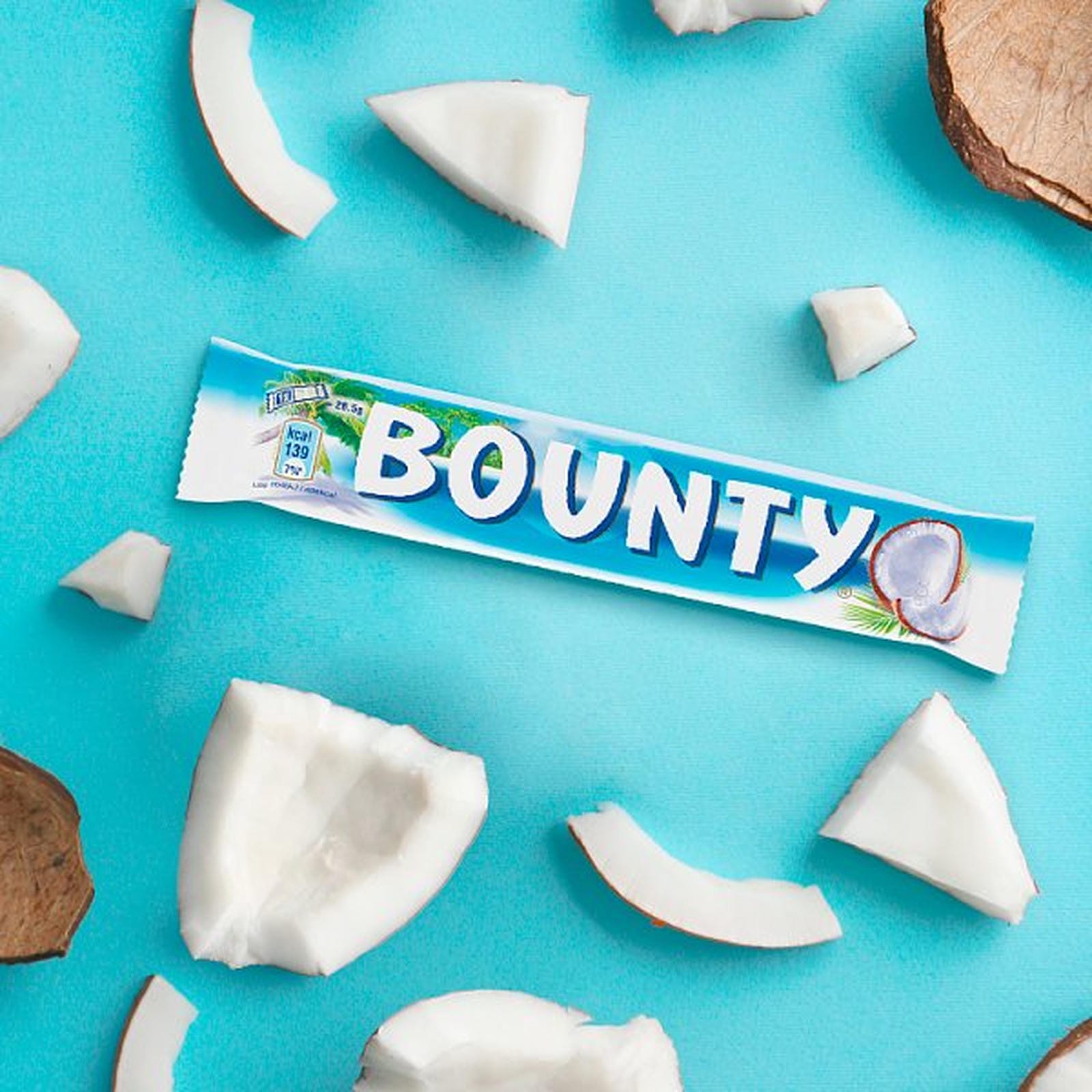Bounty Coconut Milk Chocolate Bar Duo 57g PMP £0.75