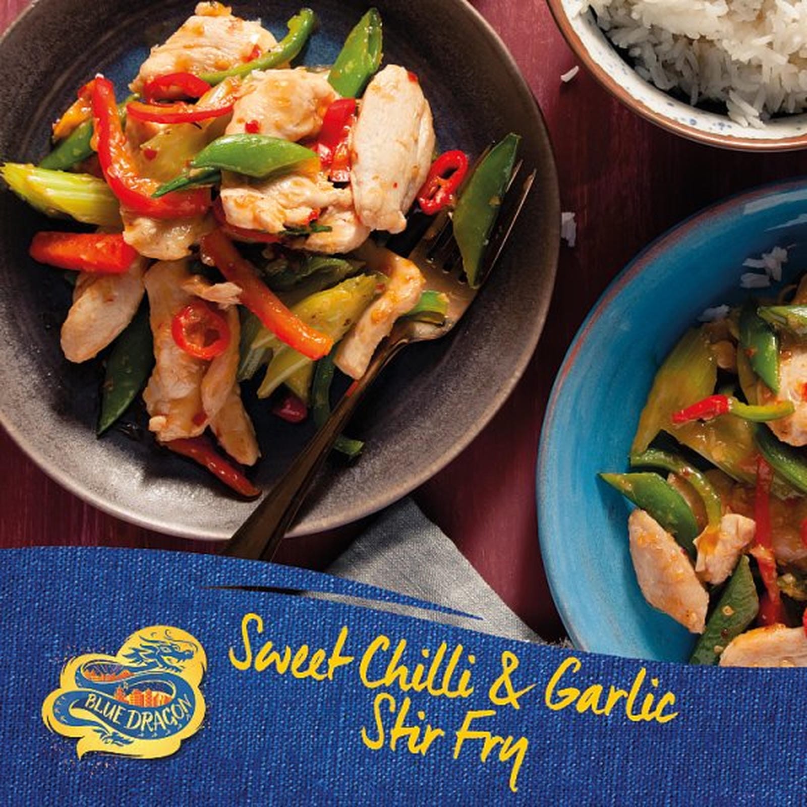 Blue Dragon Sweet Chilli & Garlic Stir Fry Sauce 120g