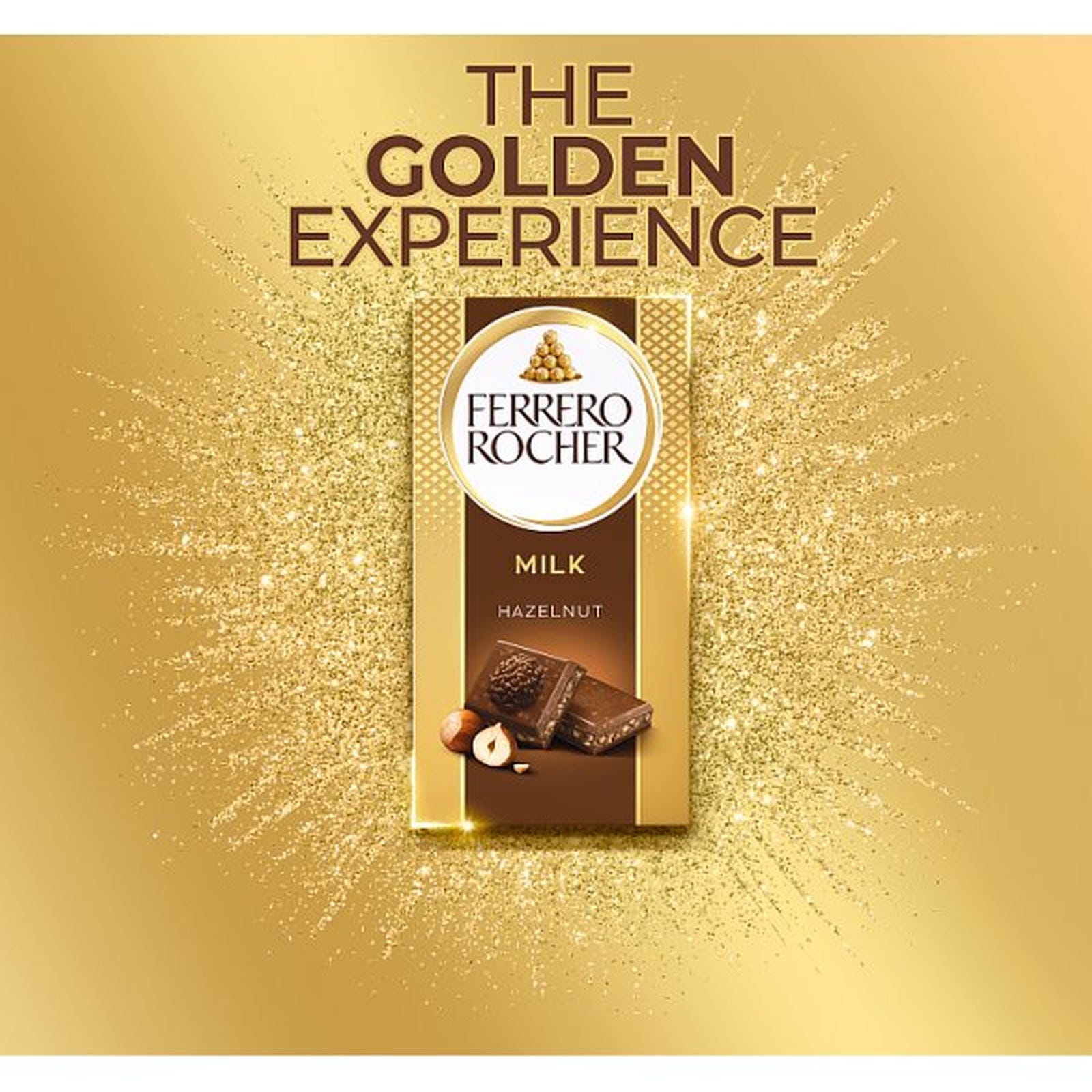 Ferrero Rocher Milk Chocolate Bar 90g