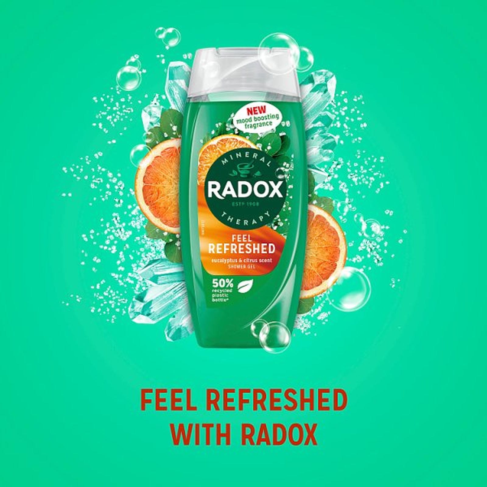 Radox Mineral Therapy Shower Gel Feel Refreshed 225 ml