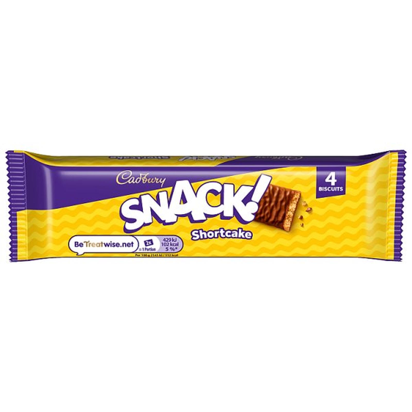 Cadbury Snack Shortcake Chocolate Biscuit 40g