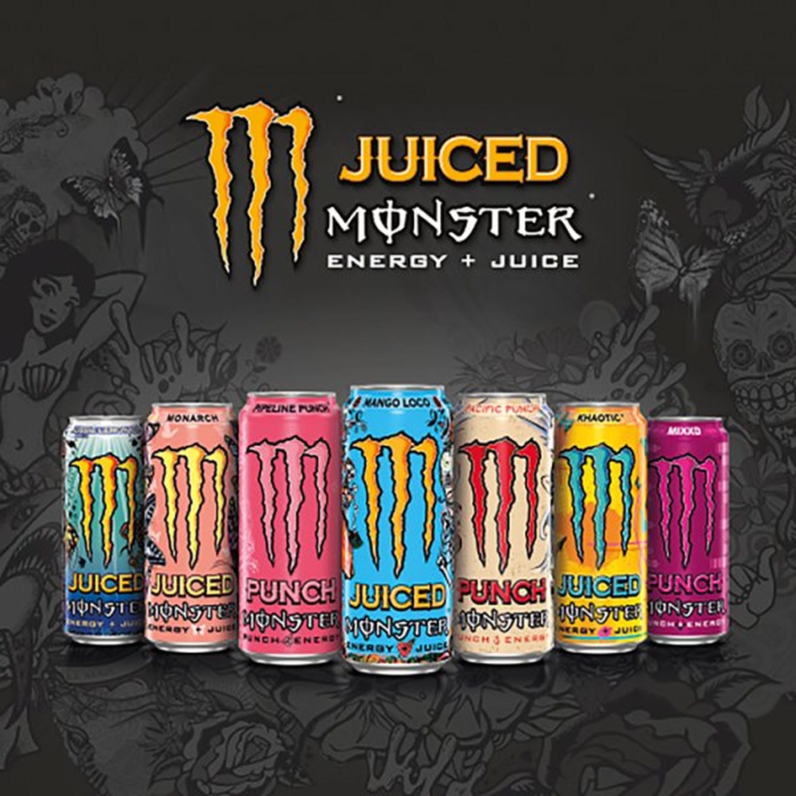 Monster Energy Drink Mango Loco 12 x 500ml
