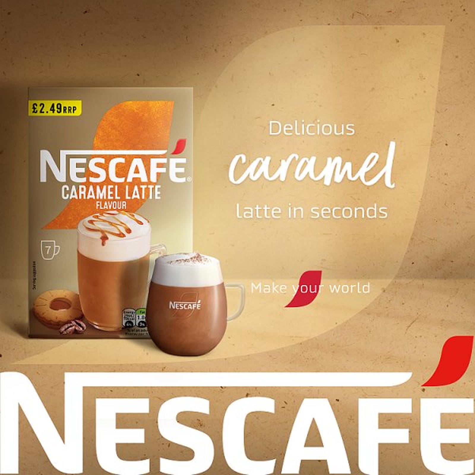 Nescafe Caramel Latte PMP 7 x 17g (119g)