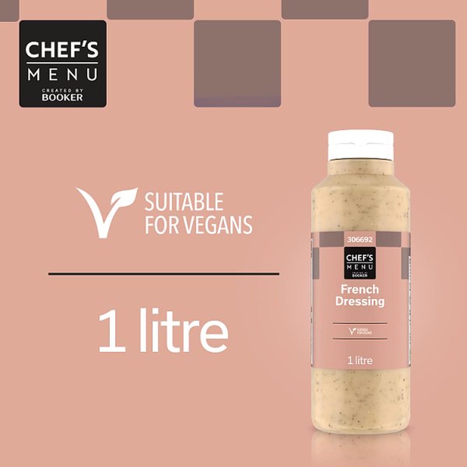 Chef's Menu French Dressing 1 litre
