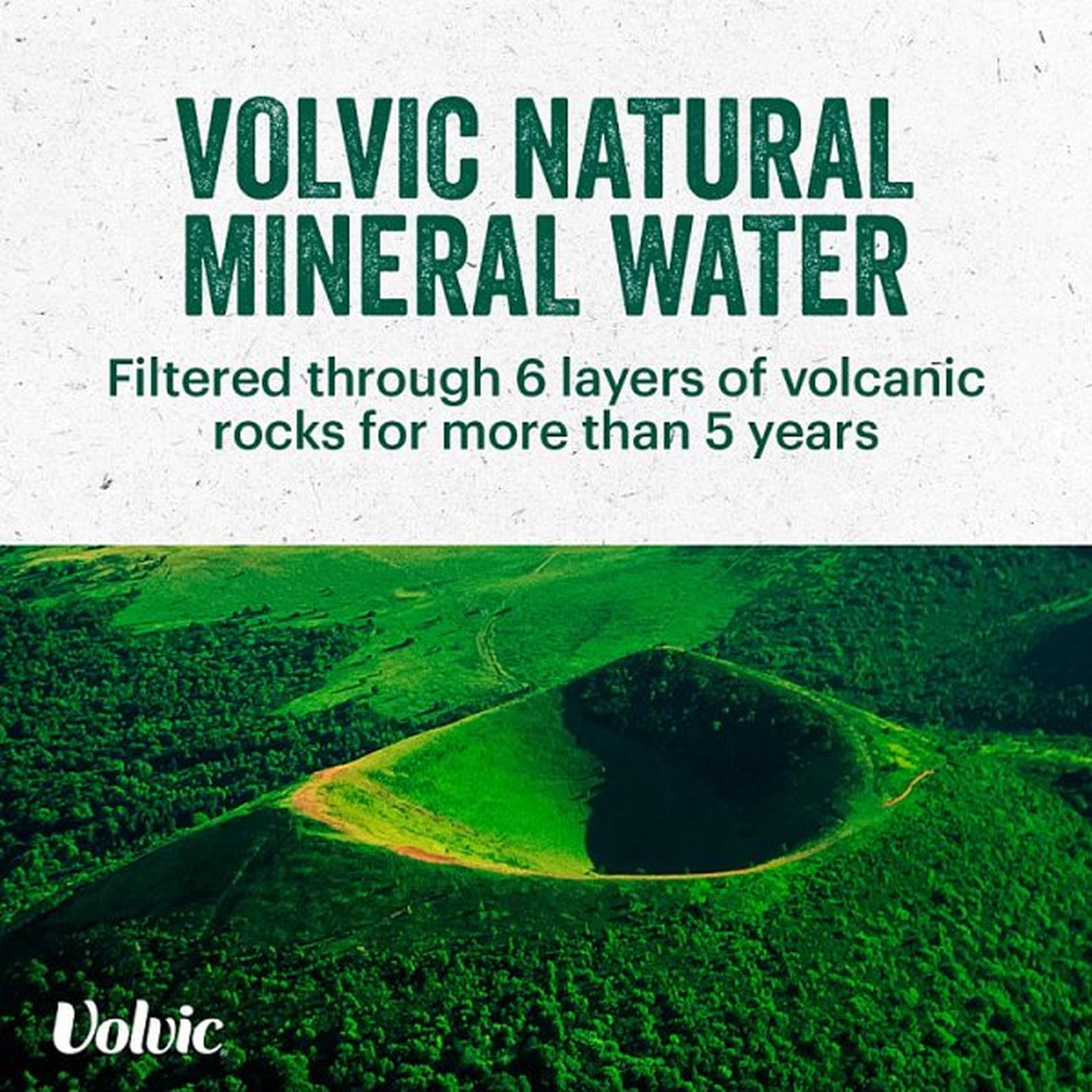 Volvic Natural Mineral Water 12 × 1.5L
