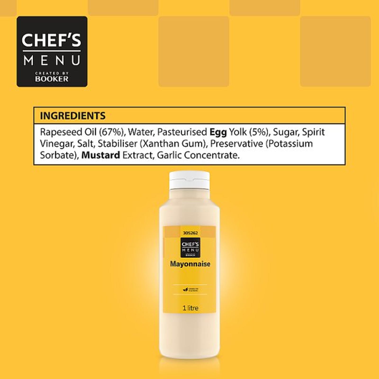Chef's Menu Mayonnaise 1 litre