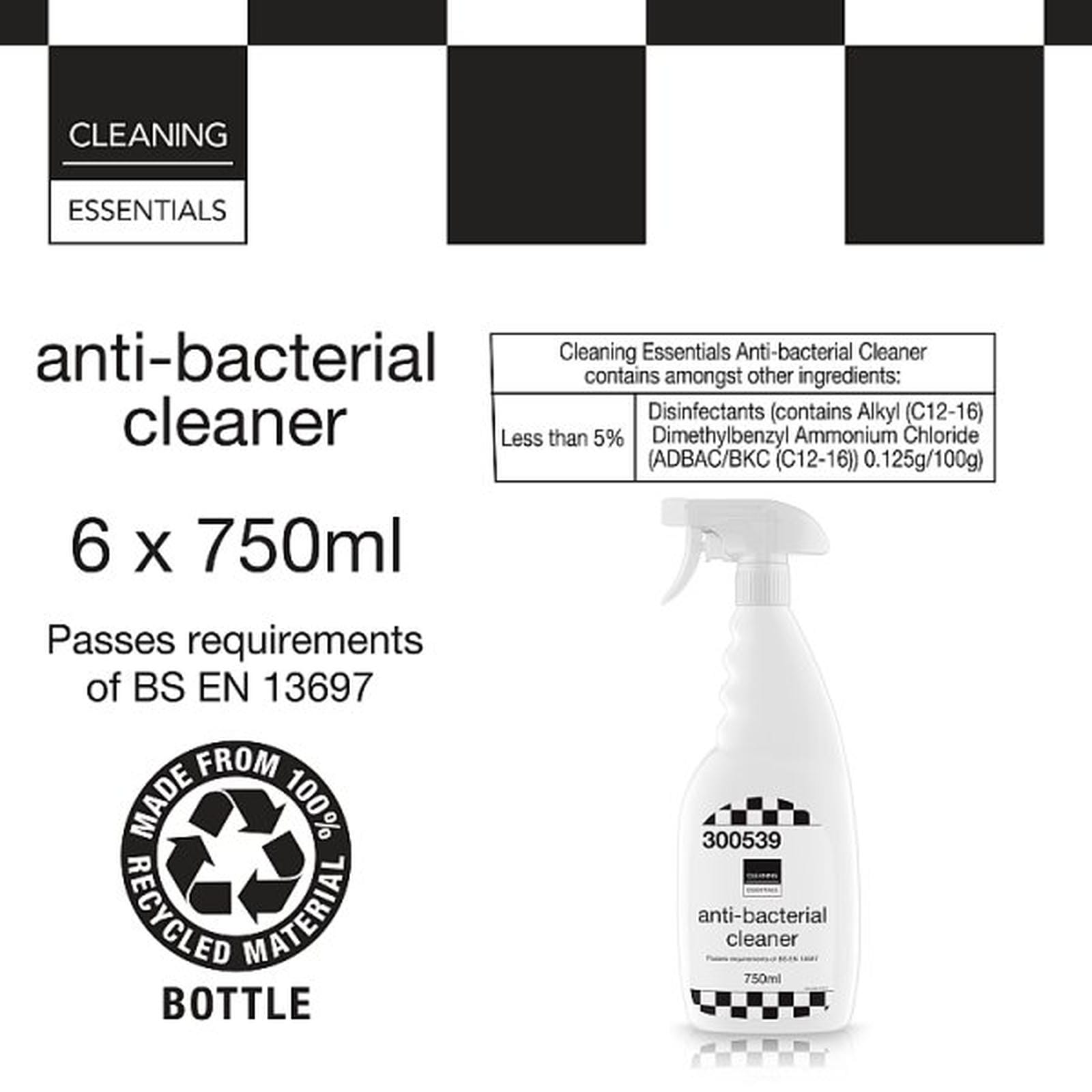 Cleaning Essentials Anti-Bacterial Cleaner 750ml