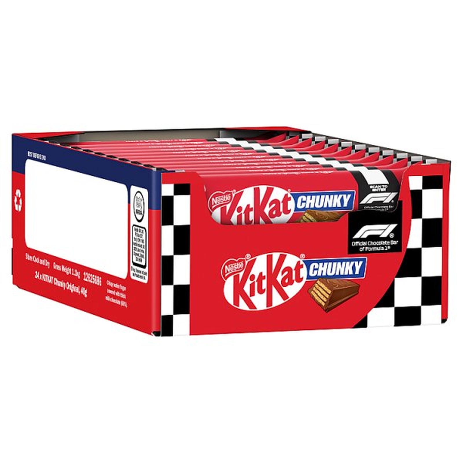 KitKat F1 Chunky Milk Chocolate Bar 40g