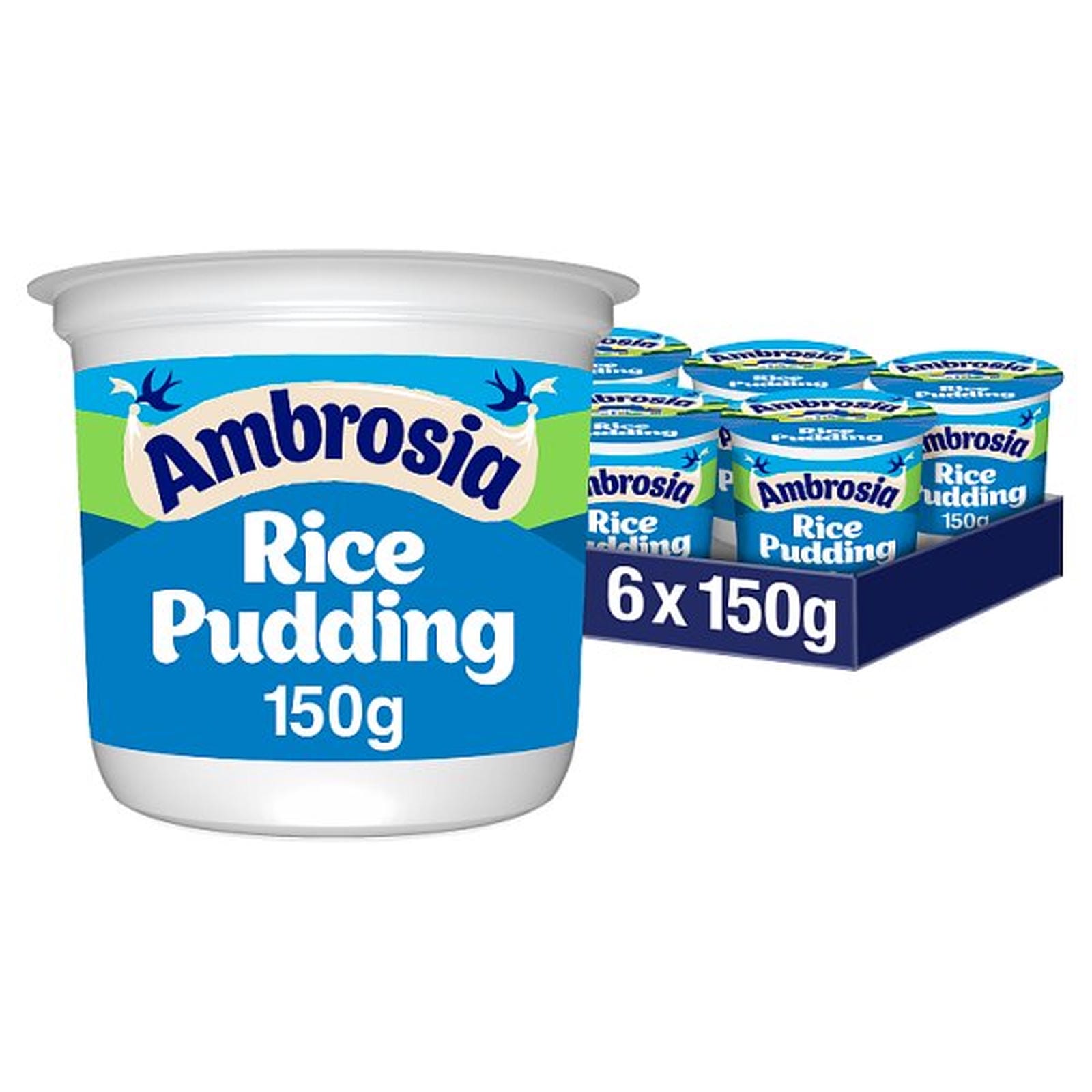 Ambrosia Rice Pudding Dessert Snack Pot 150g