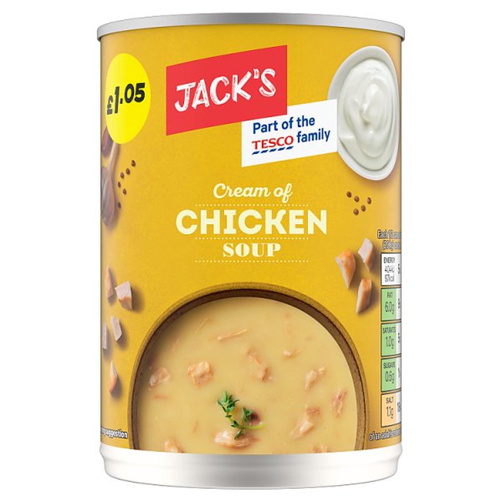 Jack's Cream of Chicken Soup 400g
