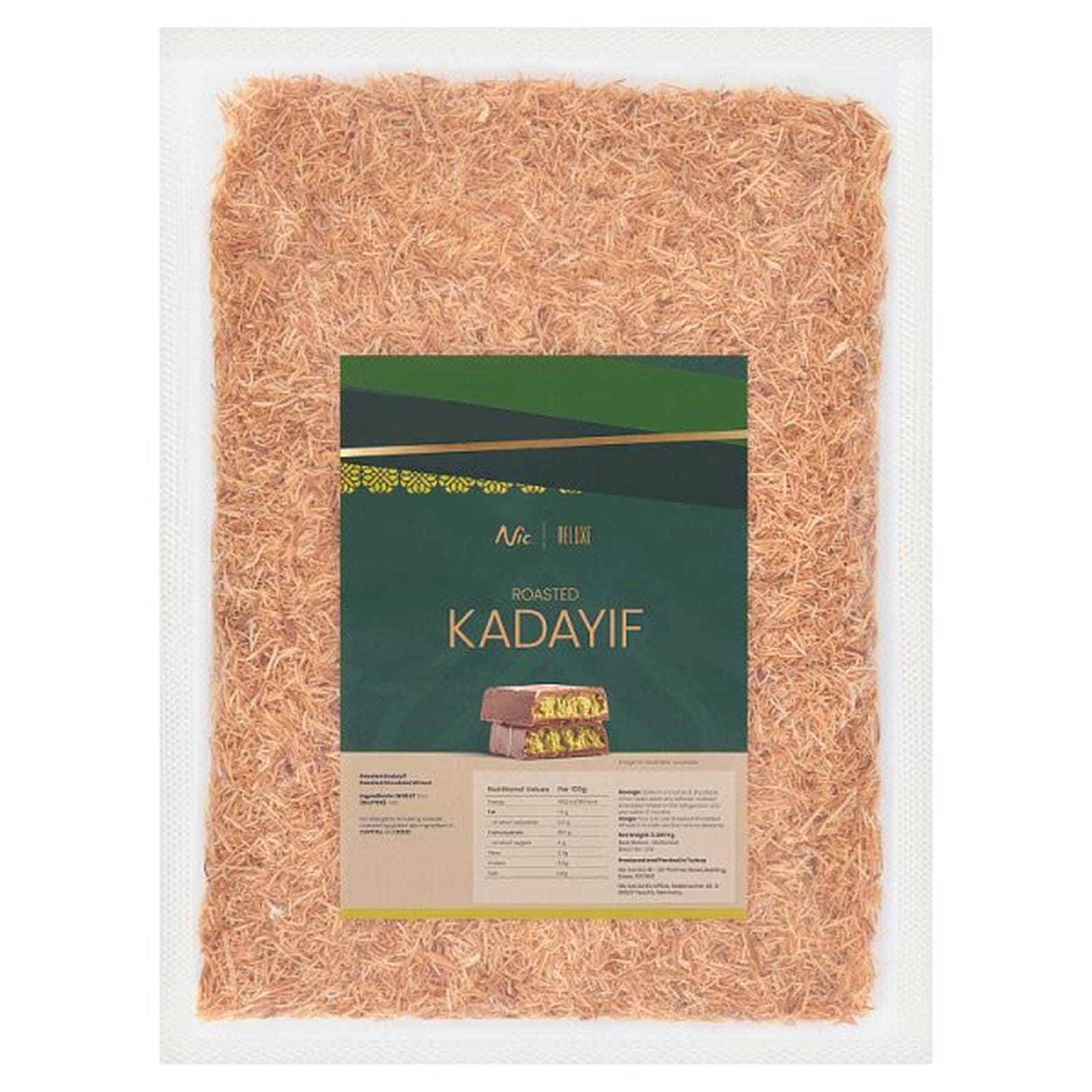 Nic Deluxe Roasted Kadayif 0.500Kg