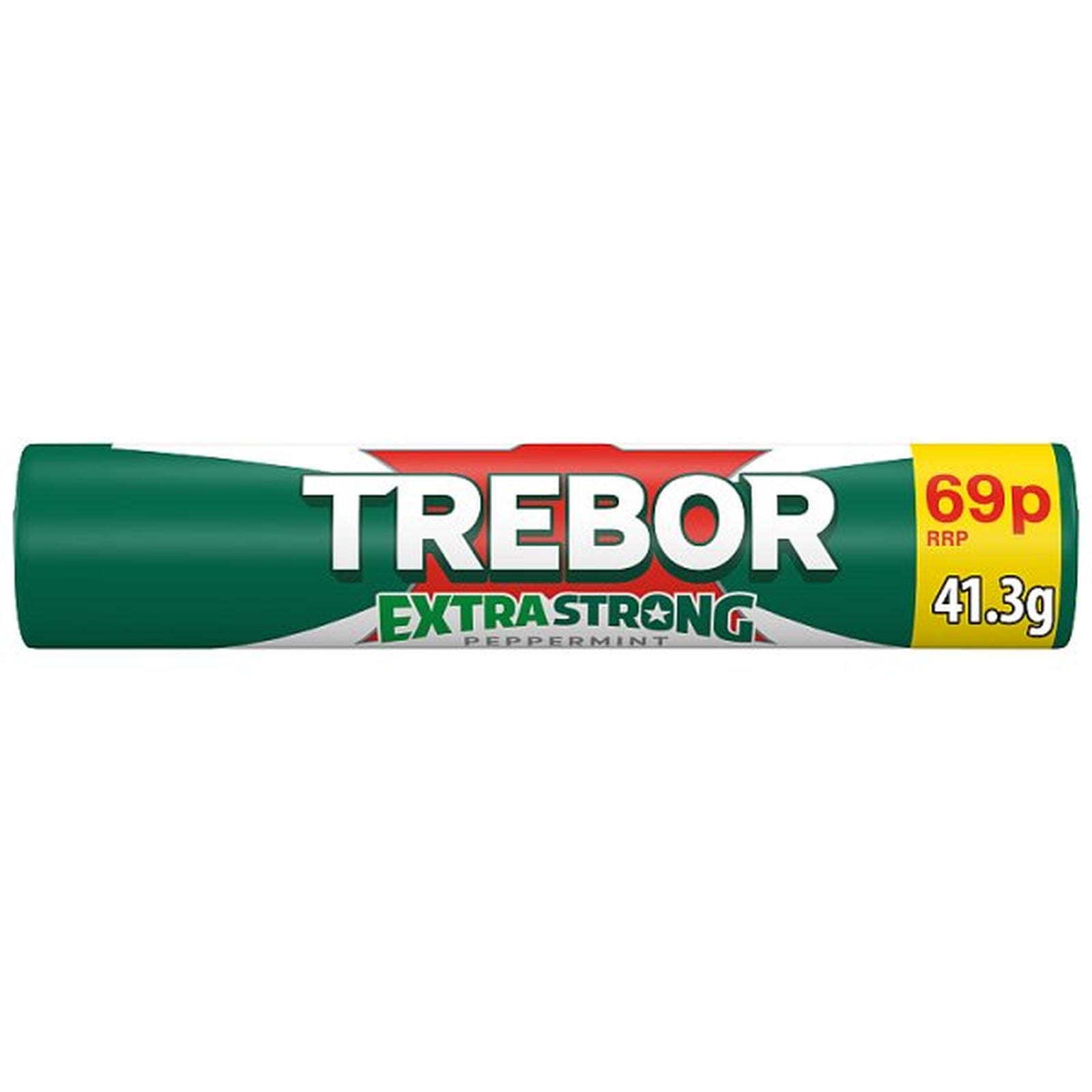 Trebor Extra Strong Peppermint Mints Roll 69p PMP 41.3g