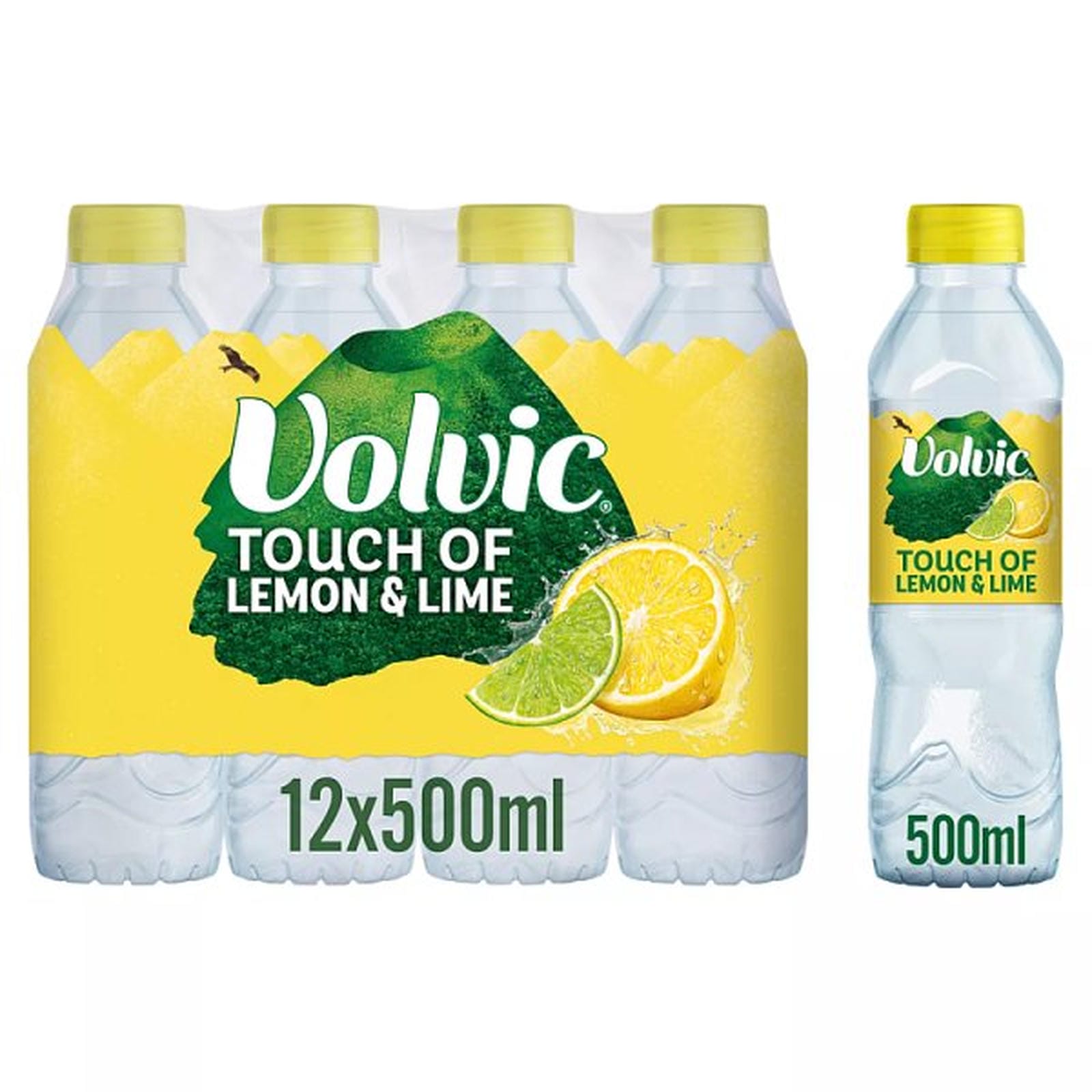 Volvic Touch of Lemon & Lime 12 x 500ml