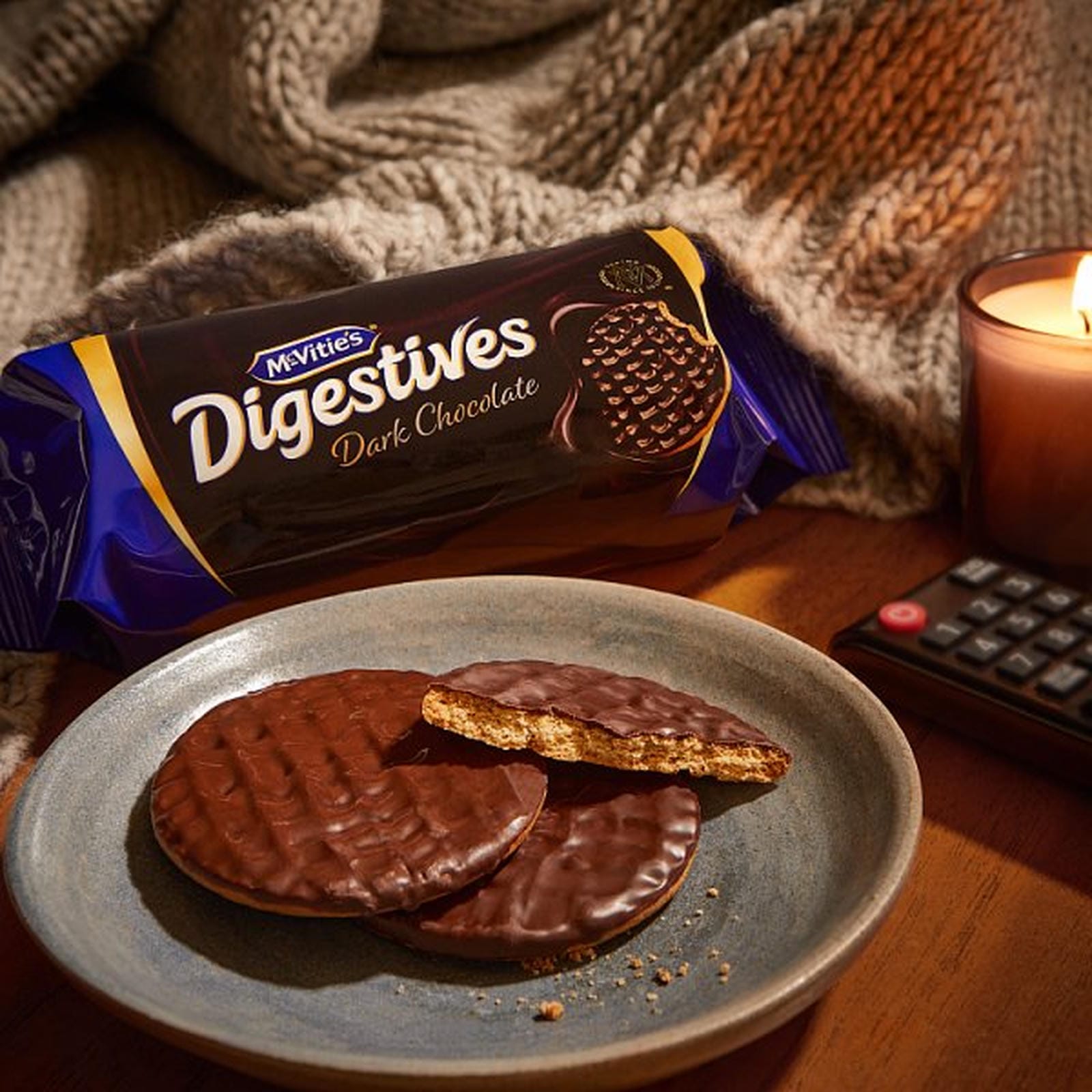 McVitie's Dark Chocolate Digestive Biscuits 266g PMP £2.25