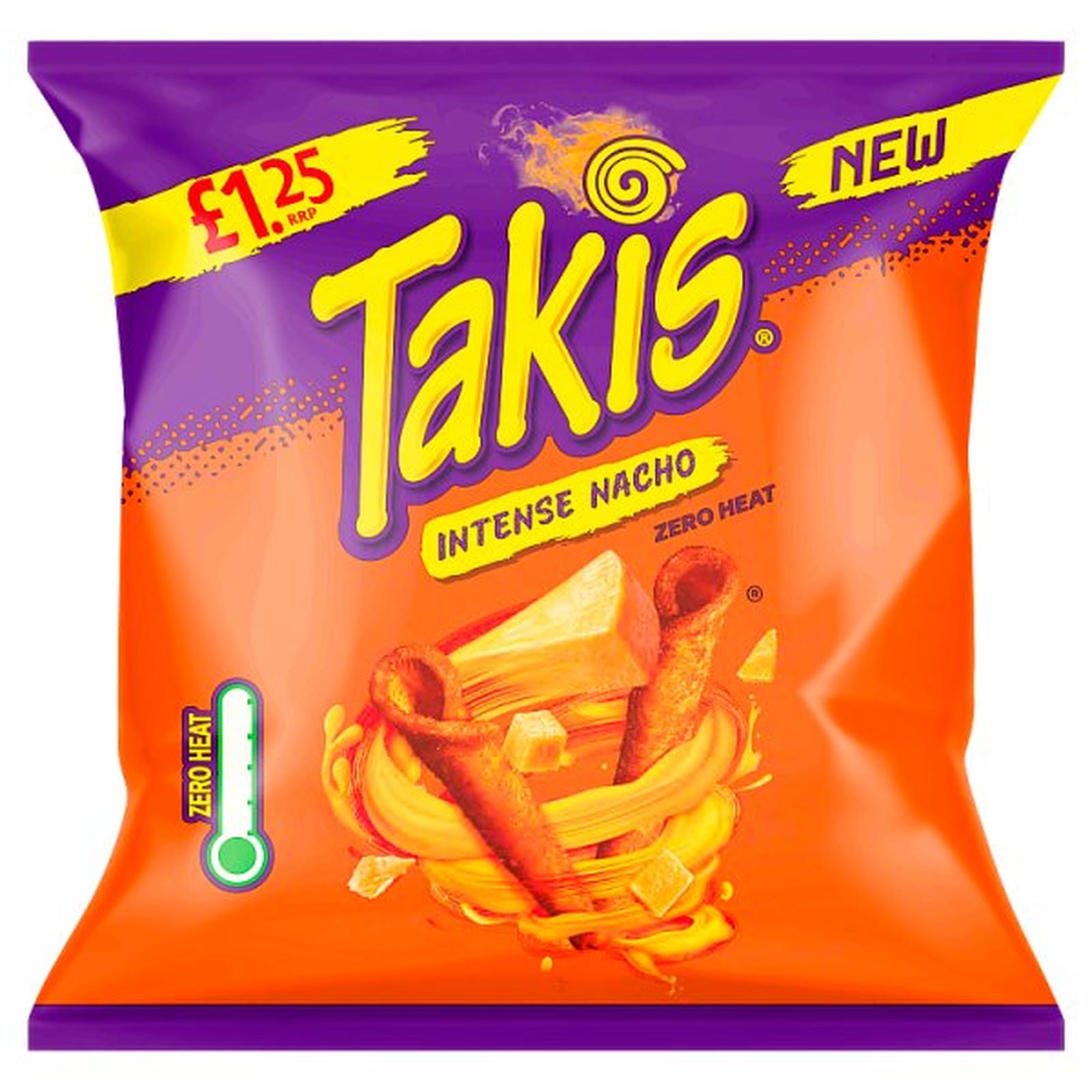 Takis Intense Nacho Cheese Flavour Corn Snack 55g