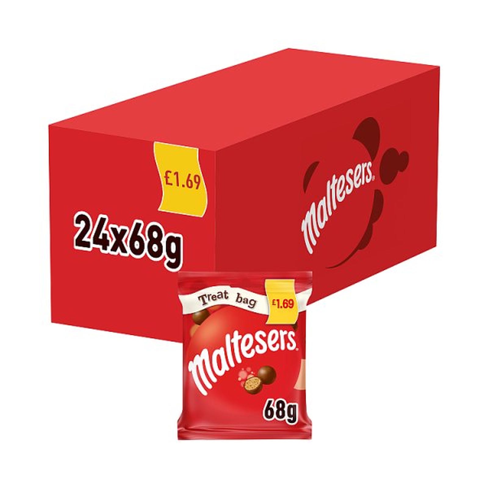 Maltesers Milk Chocolate Bag £1.69 PMP 68g