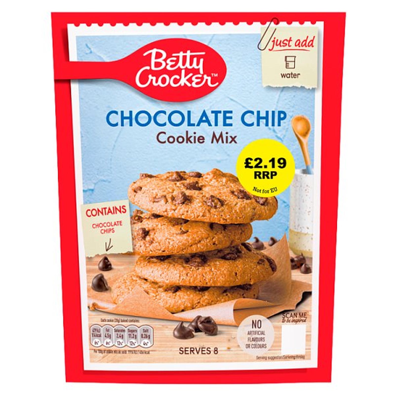 Betty Crocker Chocolate Chip Cookie Mix 200g- £2.19