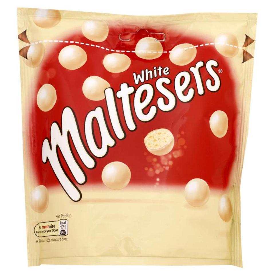 Maltesers Whilte Chocolate & Honeycomb £1.50 PMP Bag 54g – 18 x 54g