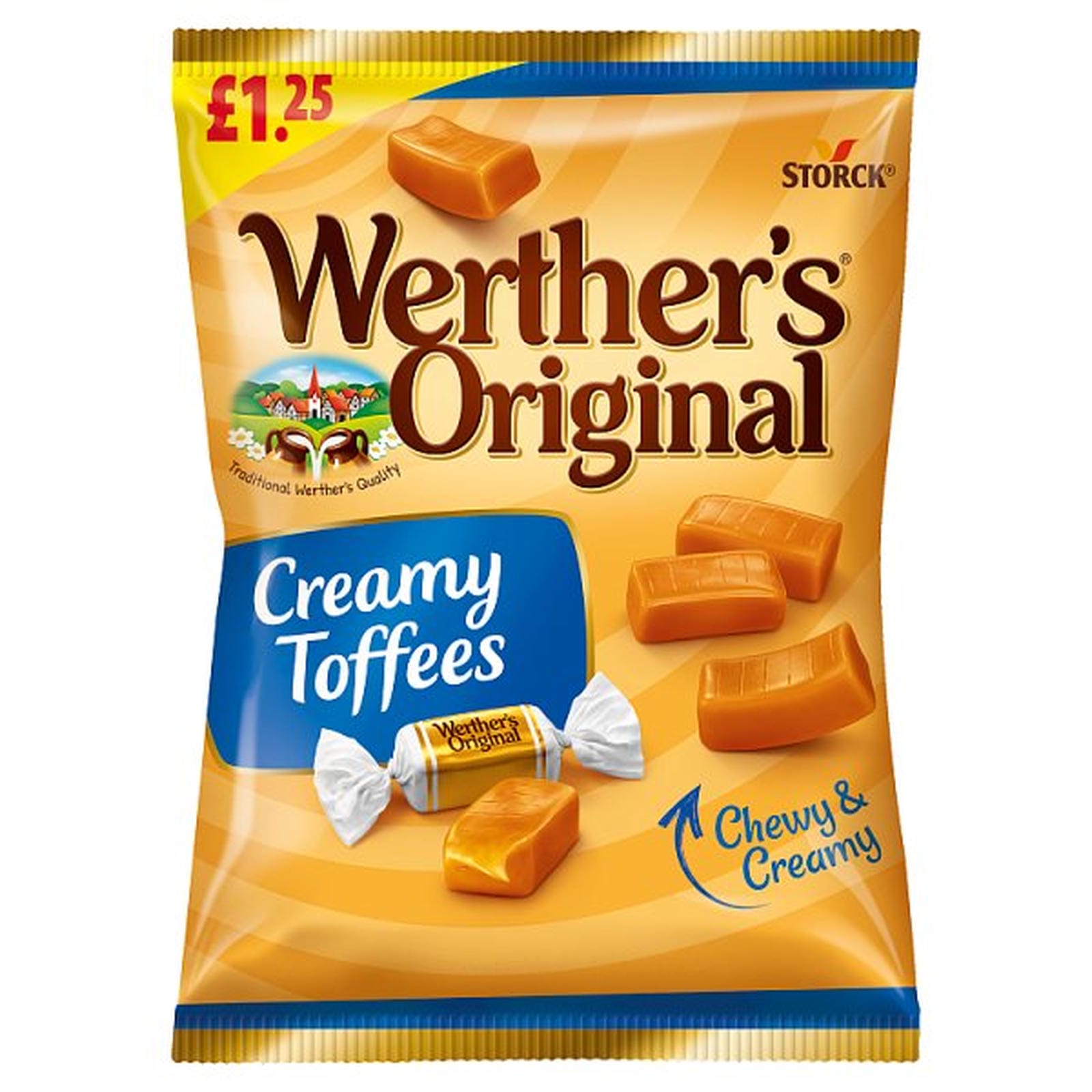 Werther's Original Sugar Free Butter Candies 65g