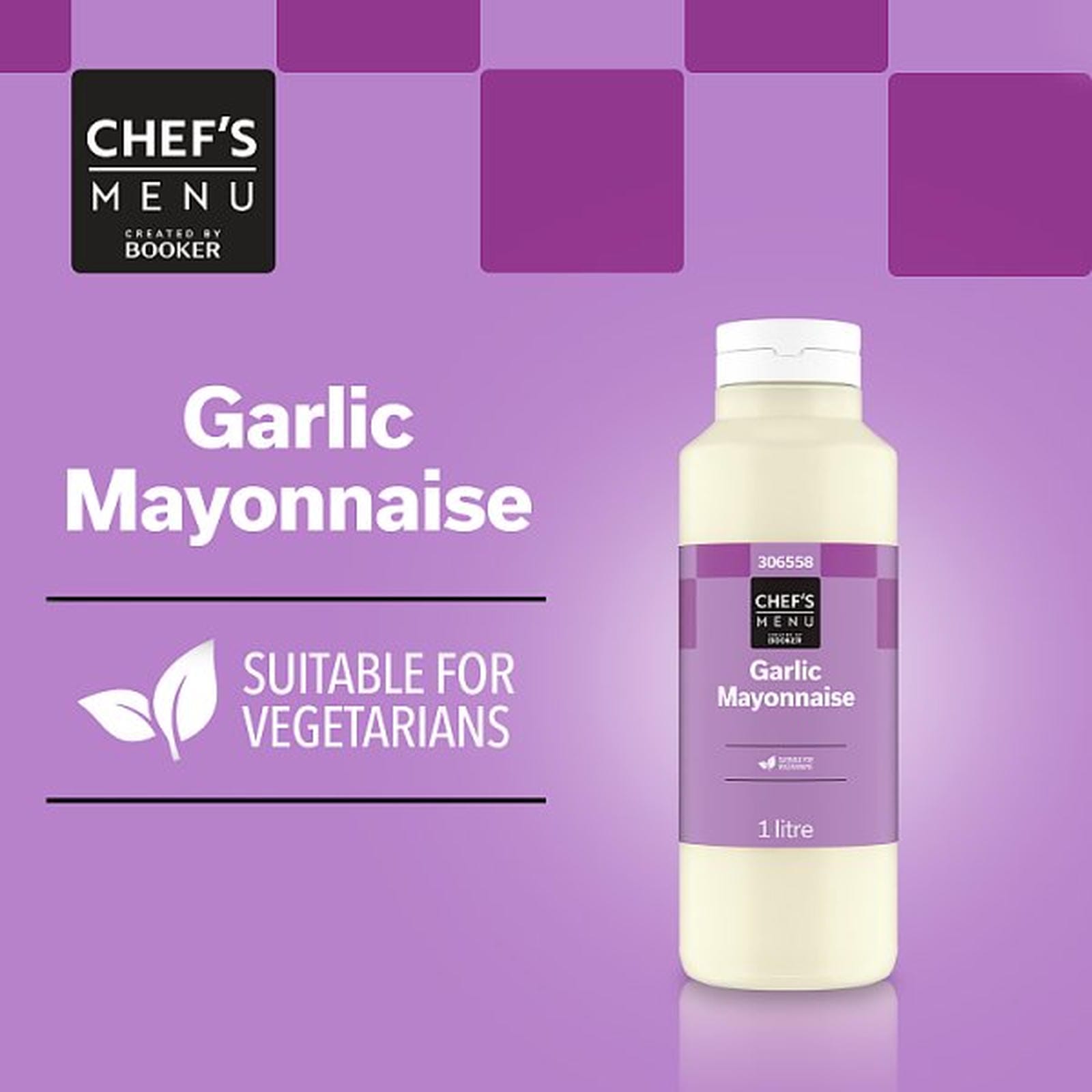 Chef's Menu Garlic Mayonnaise 1 litre