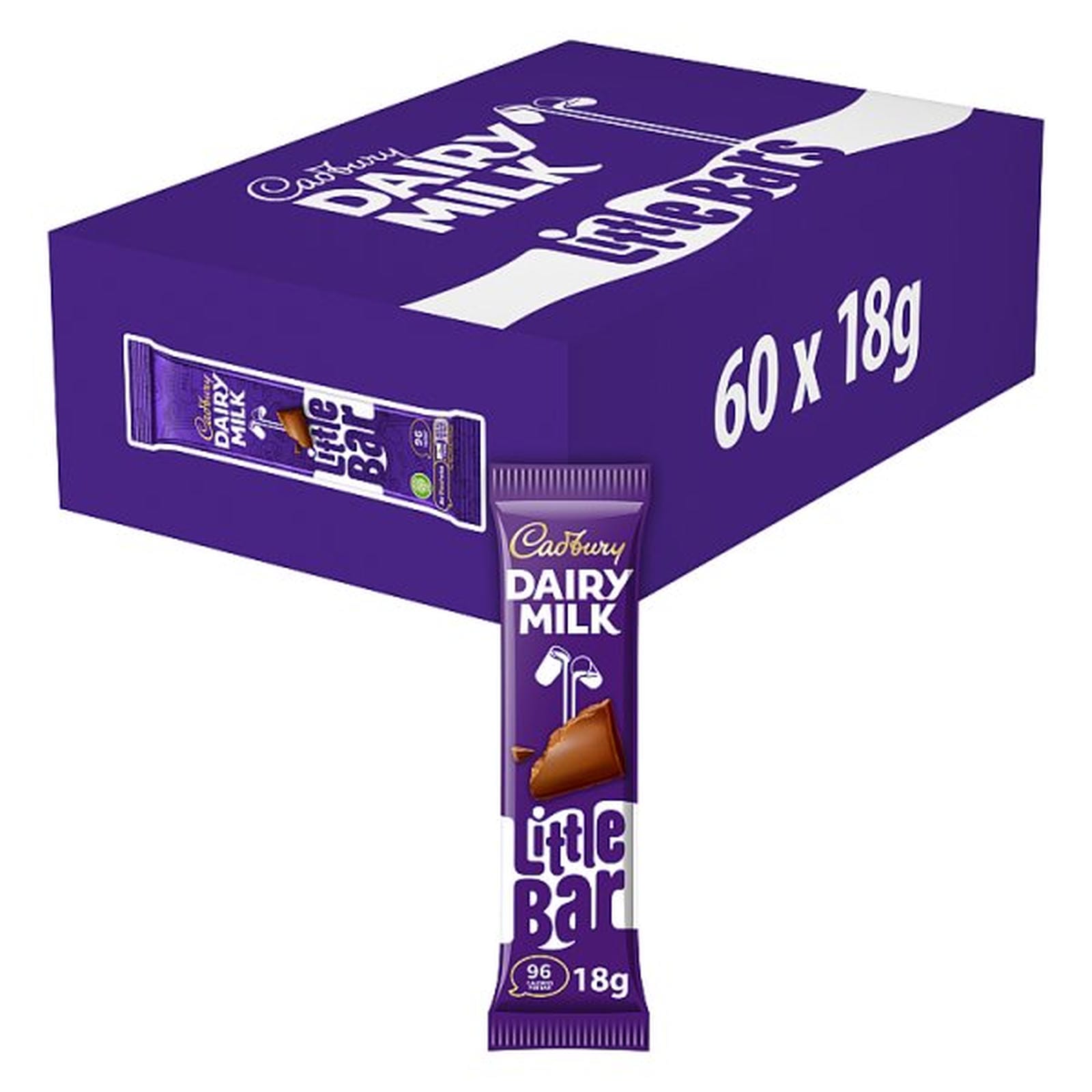 Cadbury Dairy Milk Little Bar Chocolate 18g