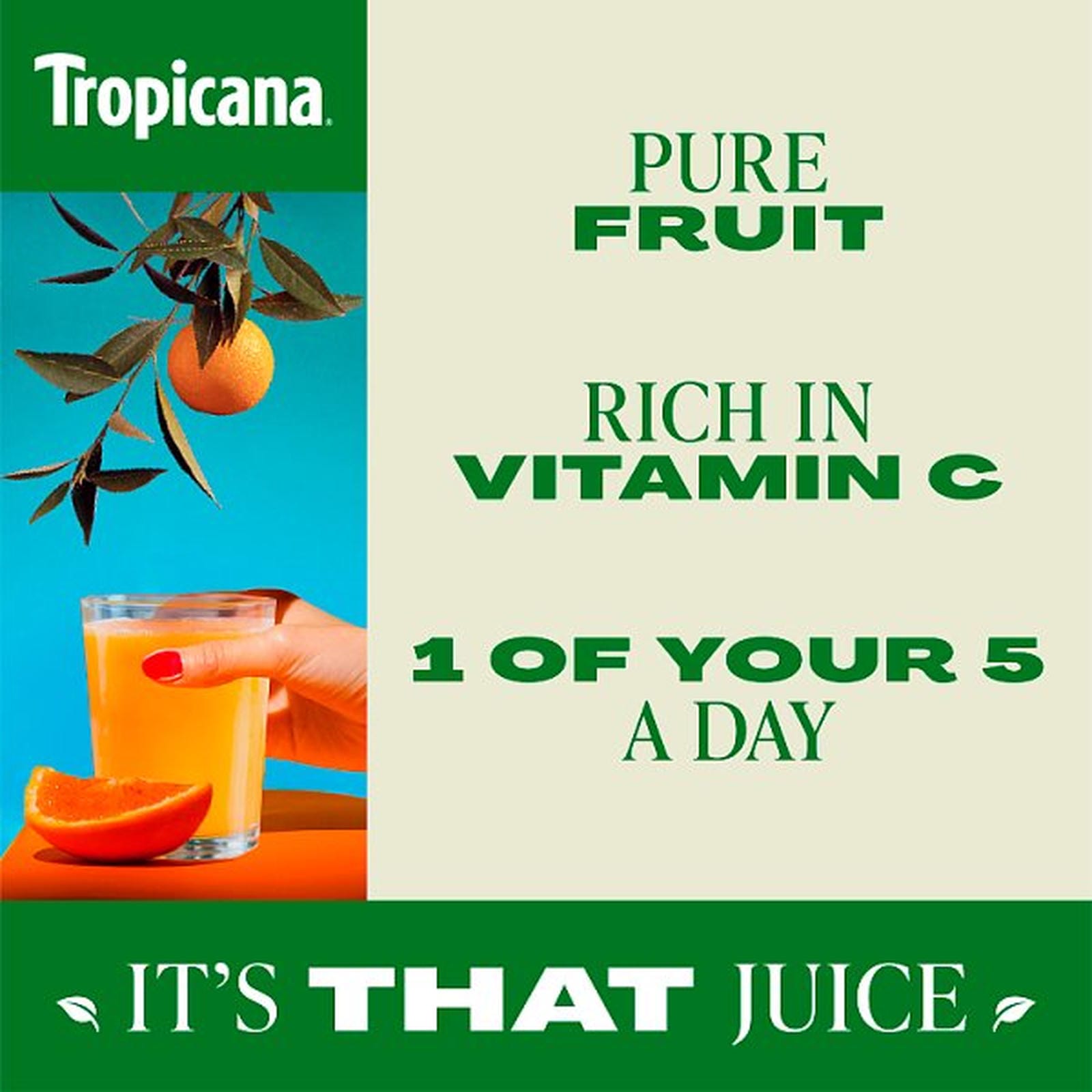 Tropicana Smooth Orange Fruit Juice 300ml
