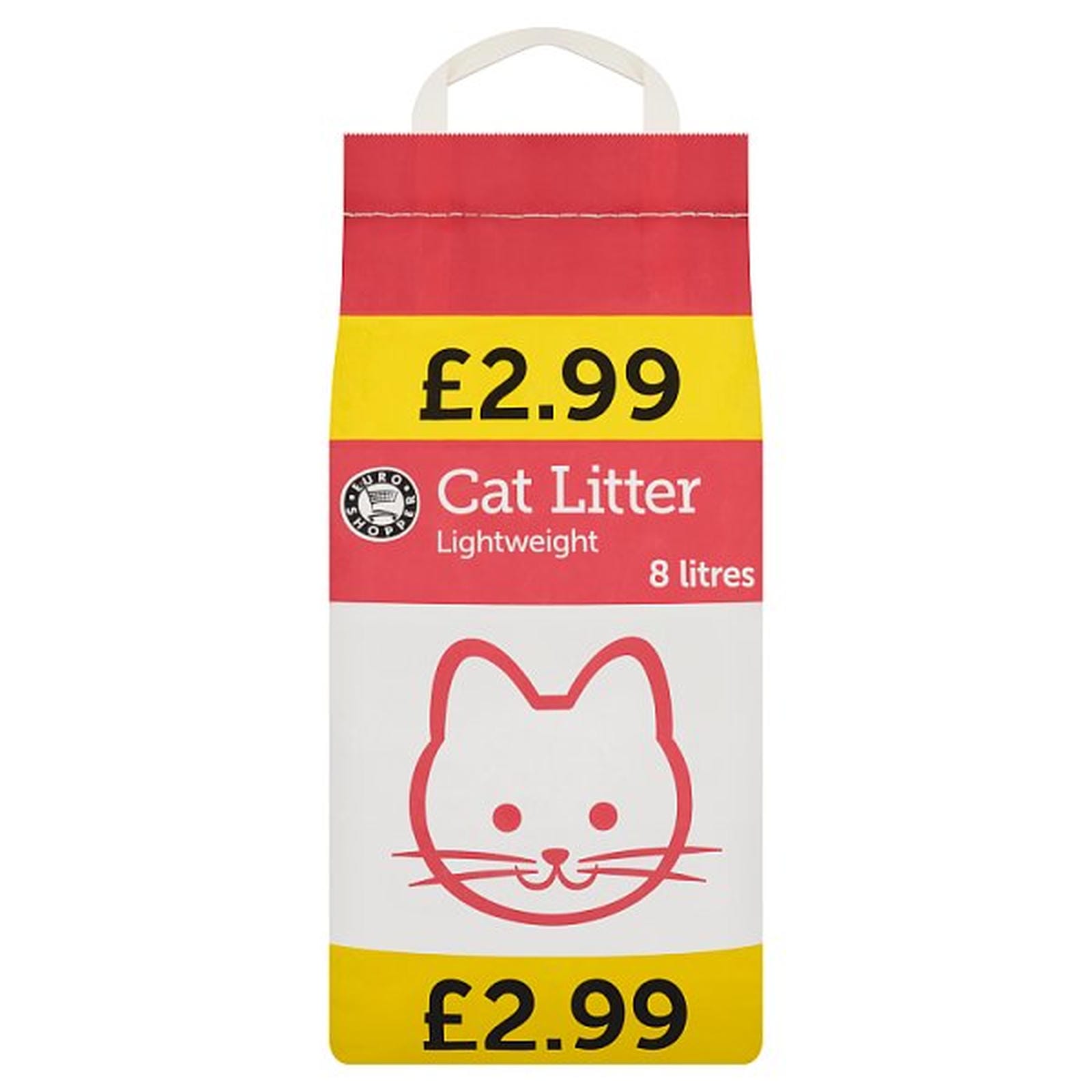 Euro Shopper Lightweight Cat Litter 8 Litres