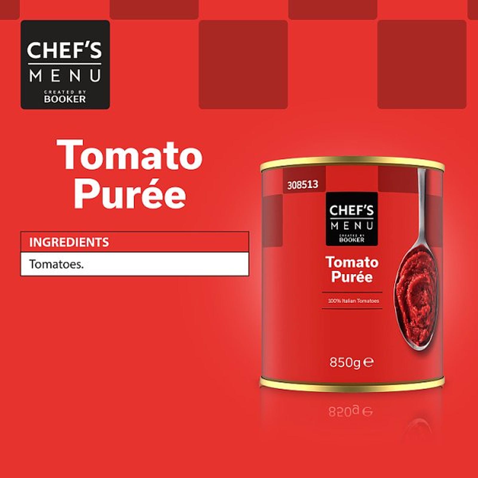 Chef's Menu Tomato Purée 850g
