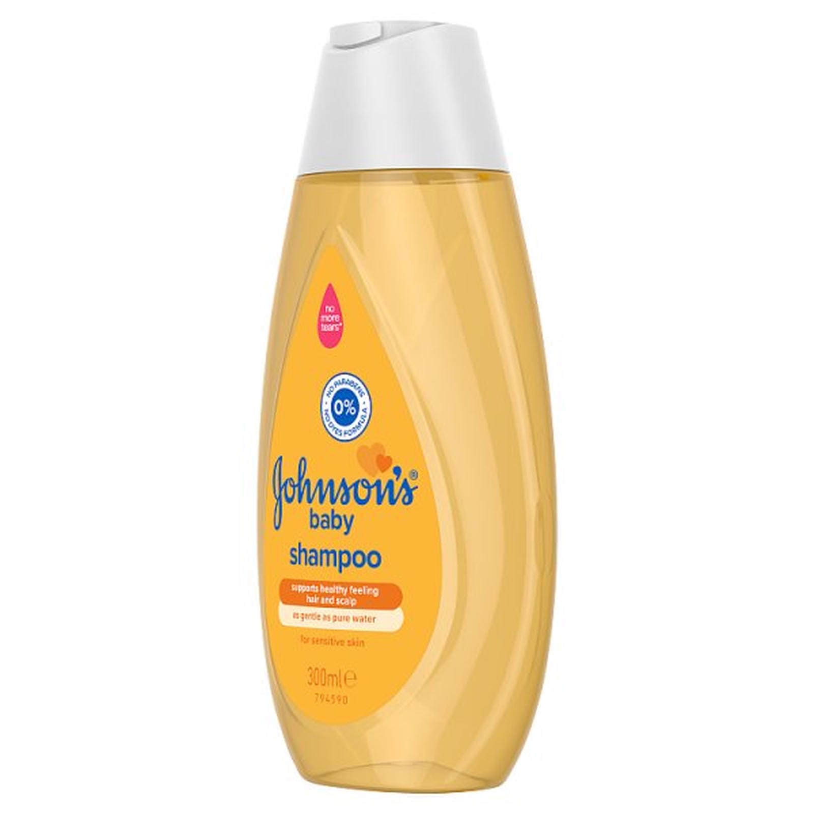 Johnson's Baby Shampoo Without Dyes Sulphates & Soap 300 ml
