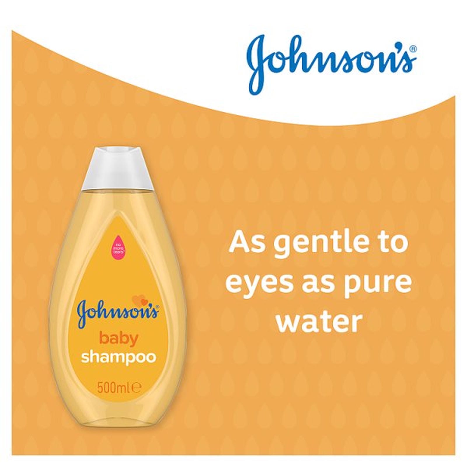 Johnson's Baby Shampoo Without Dyes Sulphates & Soap 300 ml