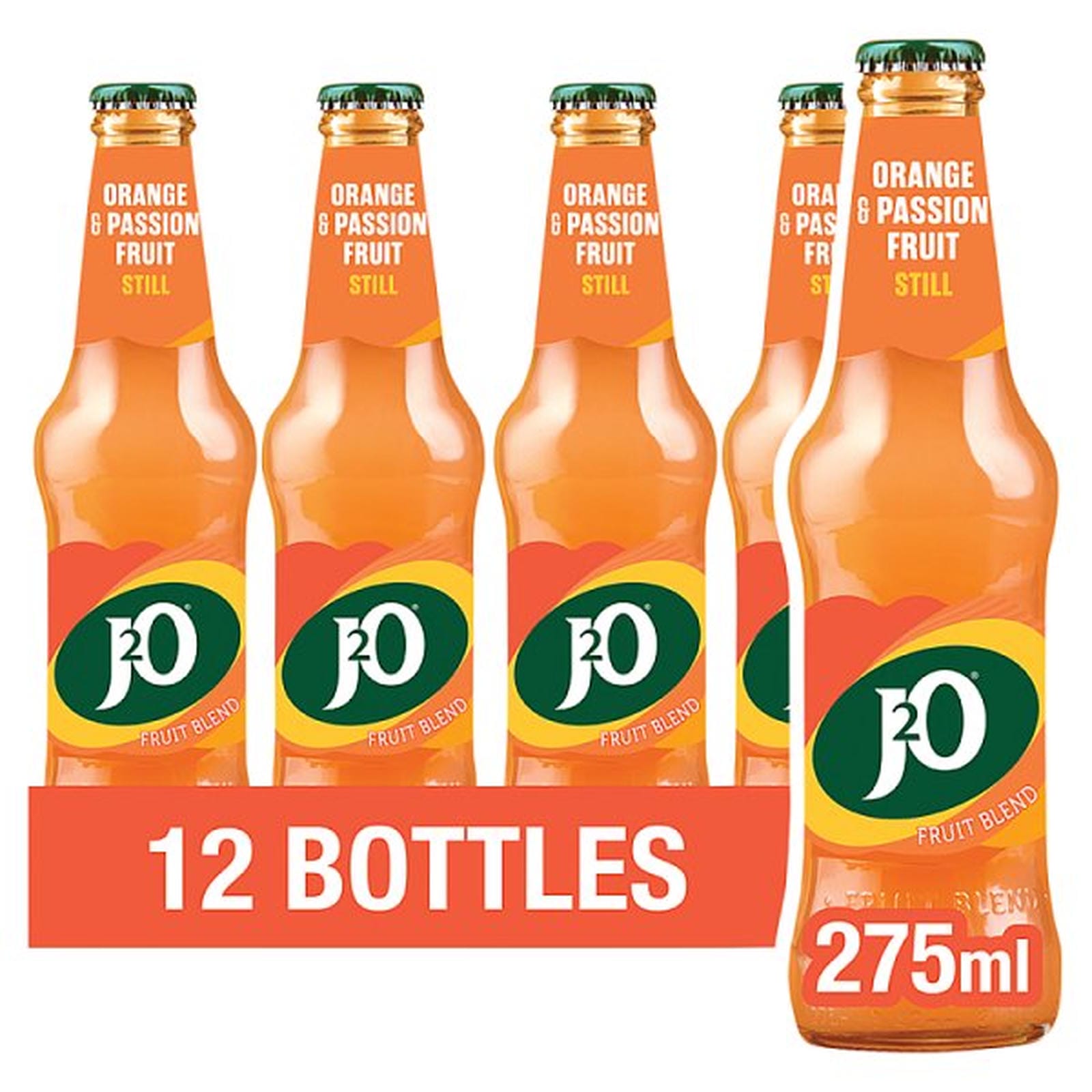 J2O Orange & Passion Fruit Bottle 275ml