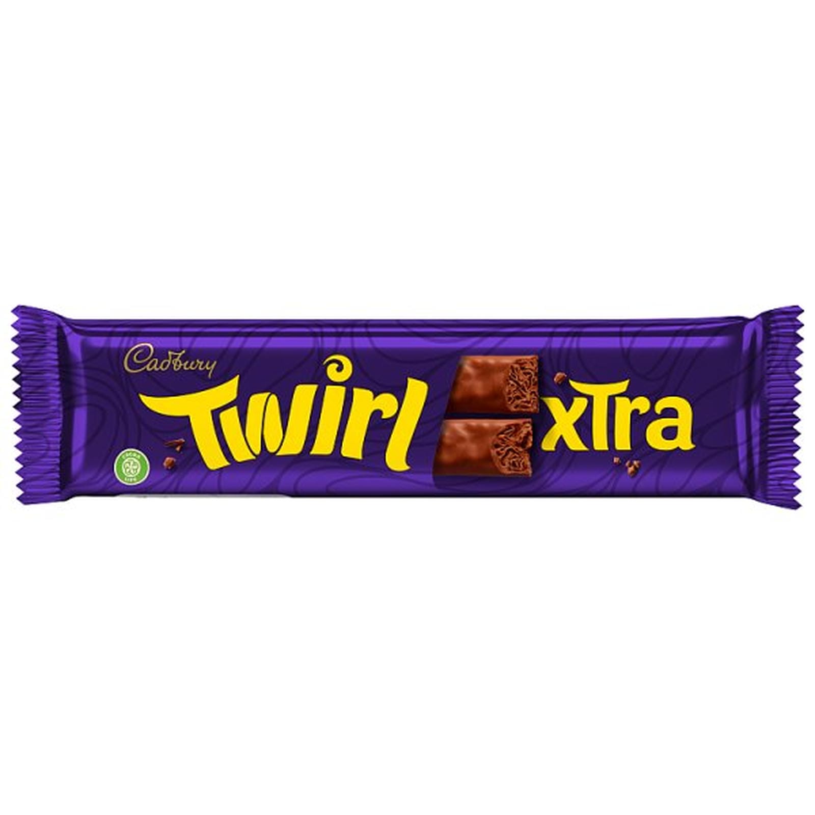 Cadbury Twirl Xtra Duo Chocolate Bar 54 g