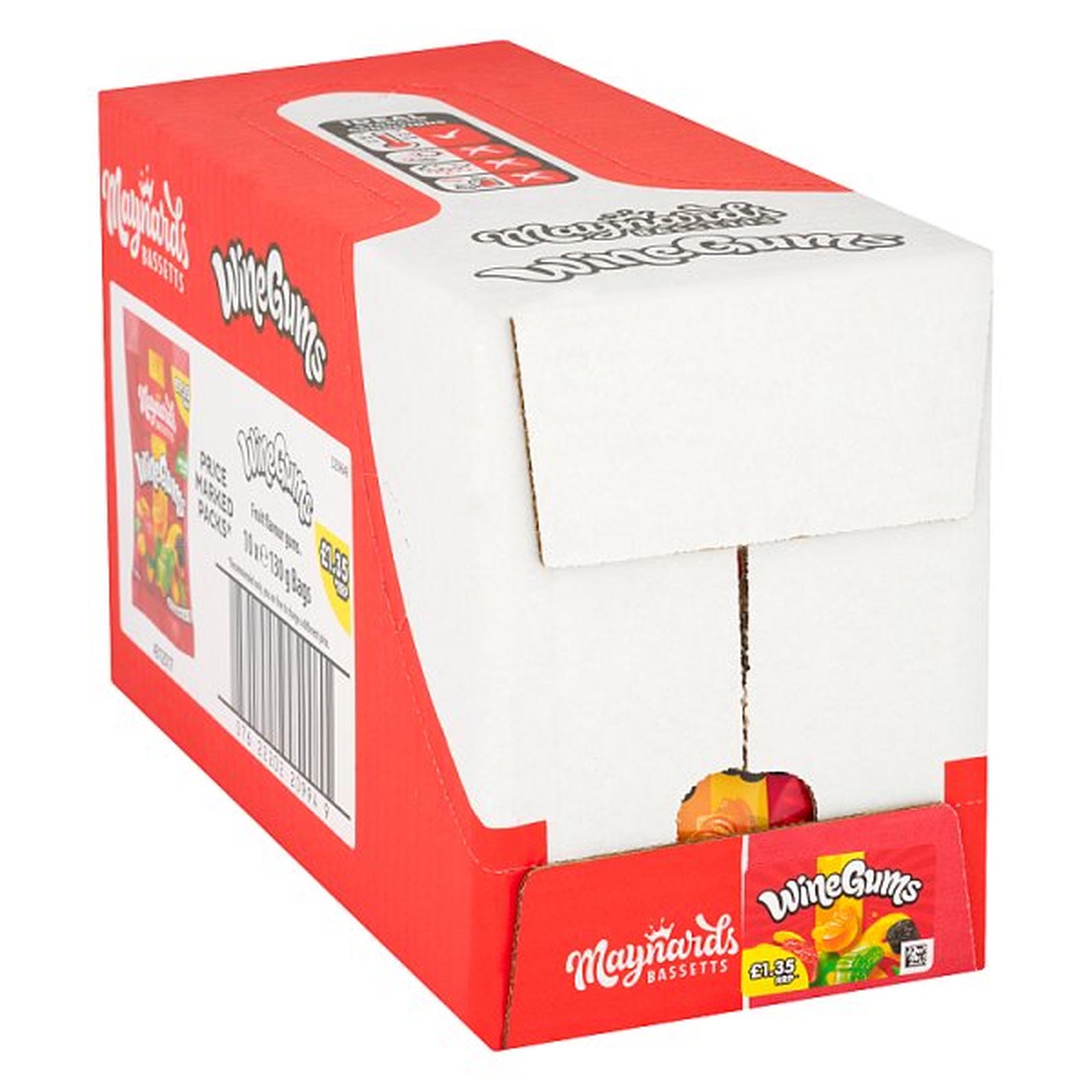 Maynards Bassetts Wine Gums Sweets Sharing Bag £1.35 PMP 130g