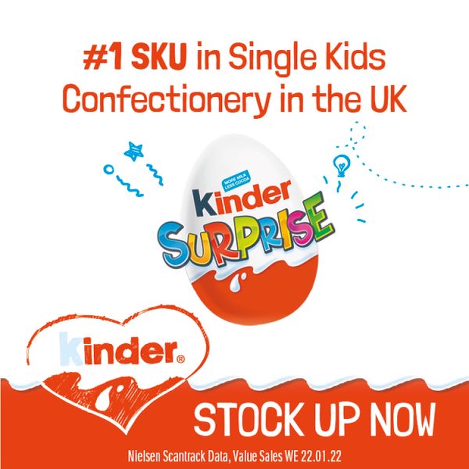 Kinder Surprise Milk Chocolate Egg With Toy Messages 20g
