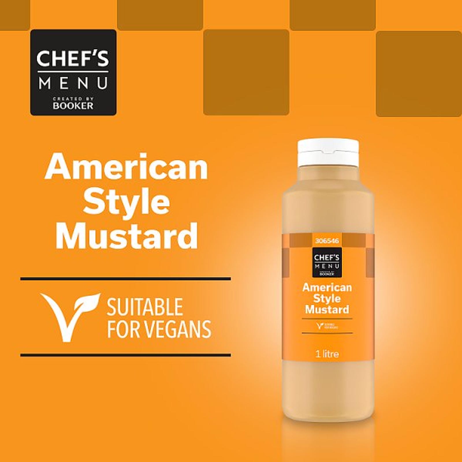 Chef's Menu American Style Mustard 1 litre