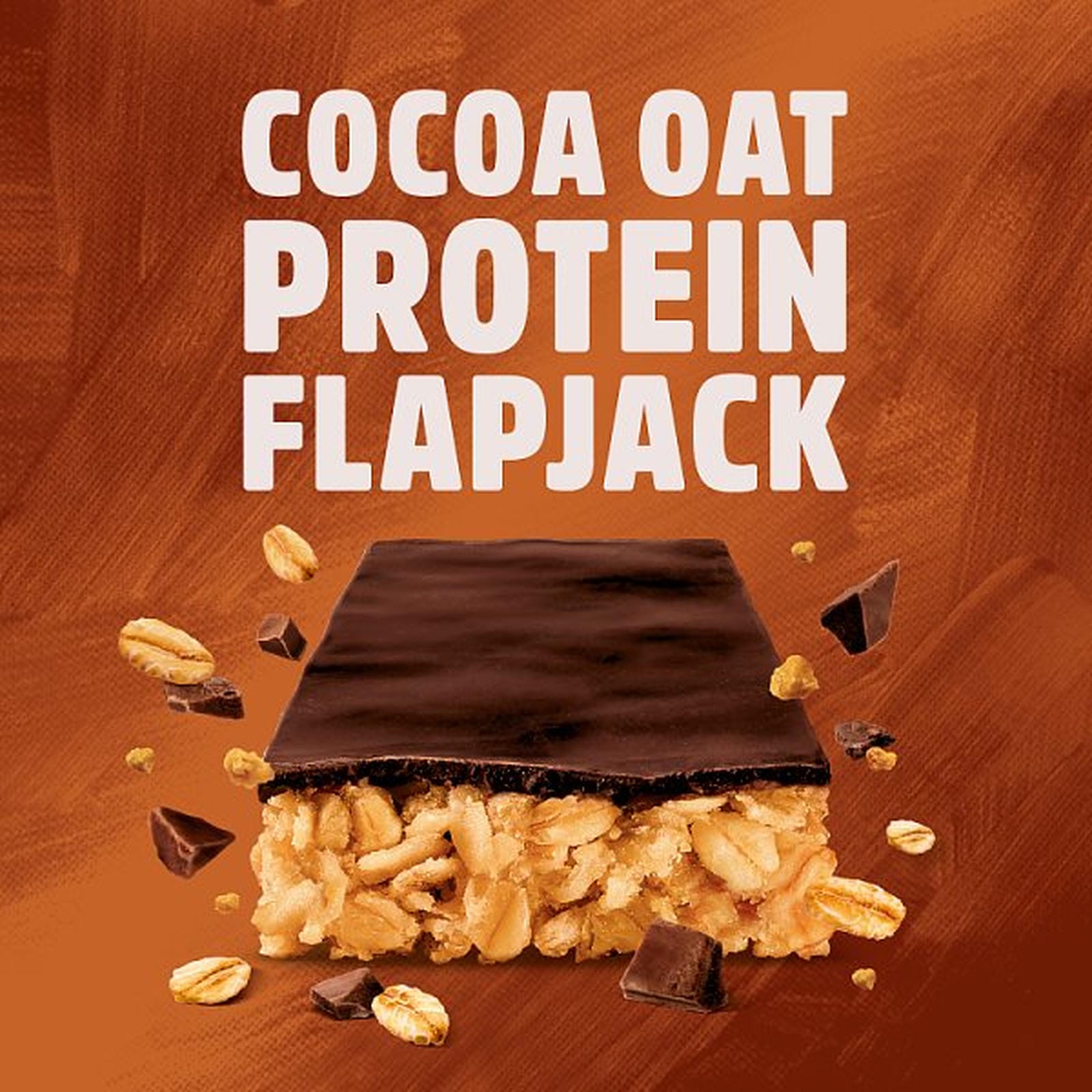 TREK Cocoa Oat Protein Flapjack 50g