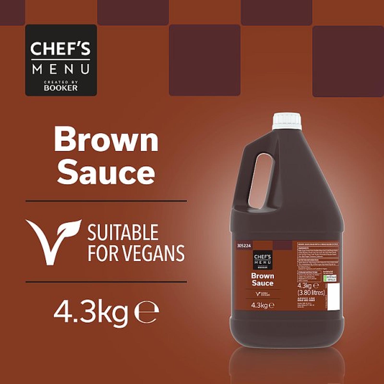 Chef's Menu Brown Sauce 4.3kg