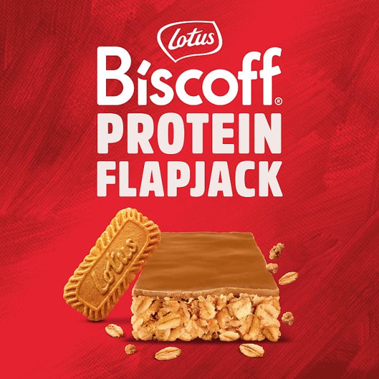 TREK Biscoff Protein Flapjack 50g