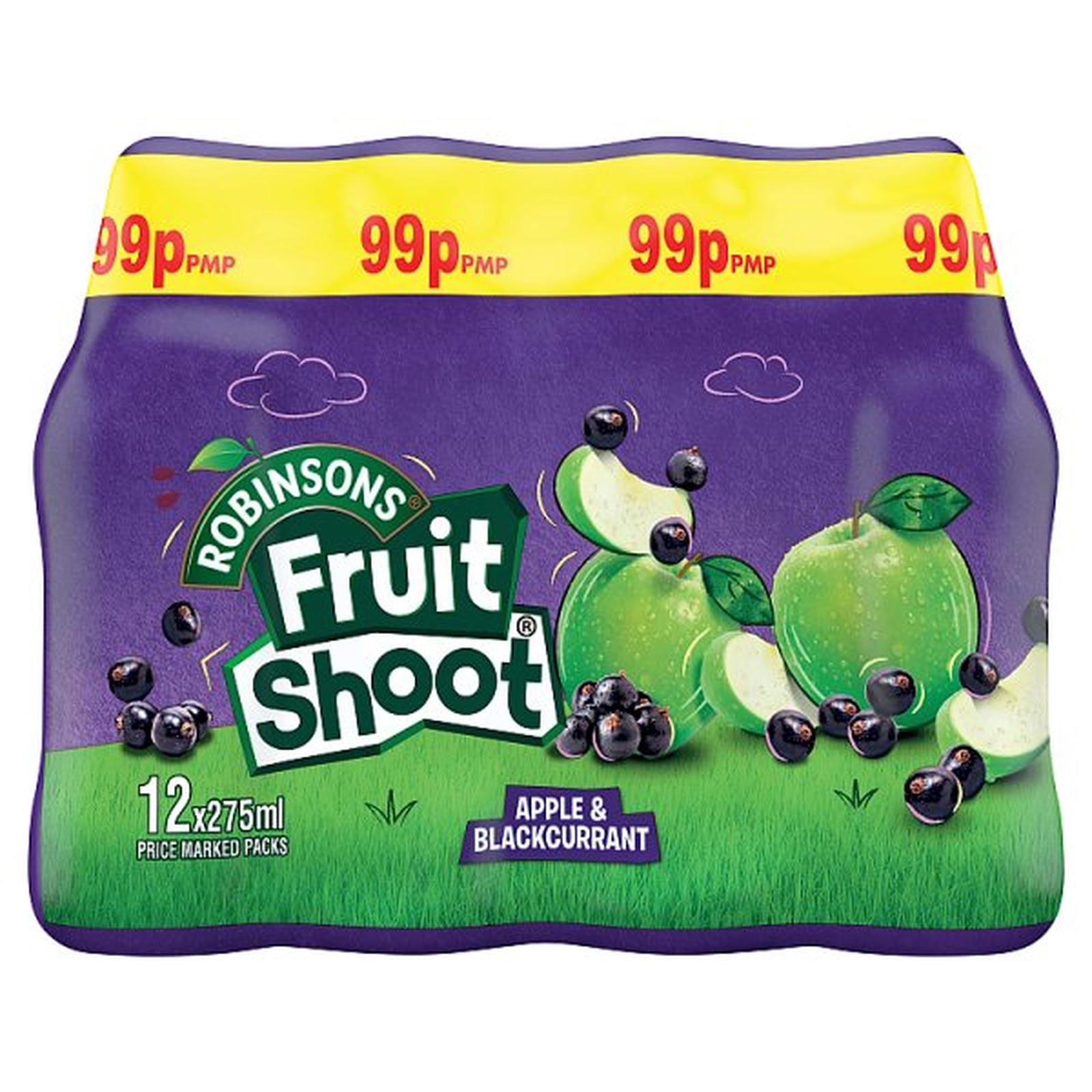 Fruit Shoot Apple & Blackcurrant Kids Juice Drink PMP Bottle 275ml